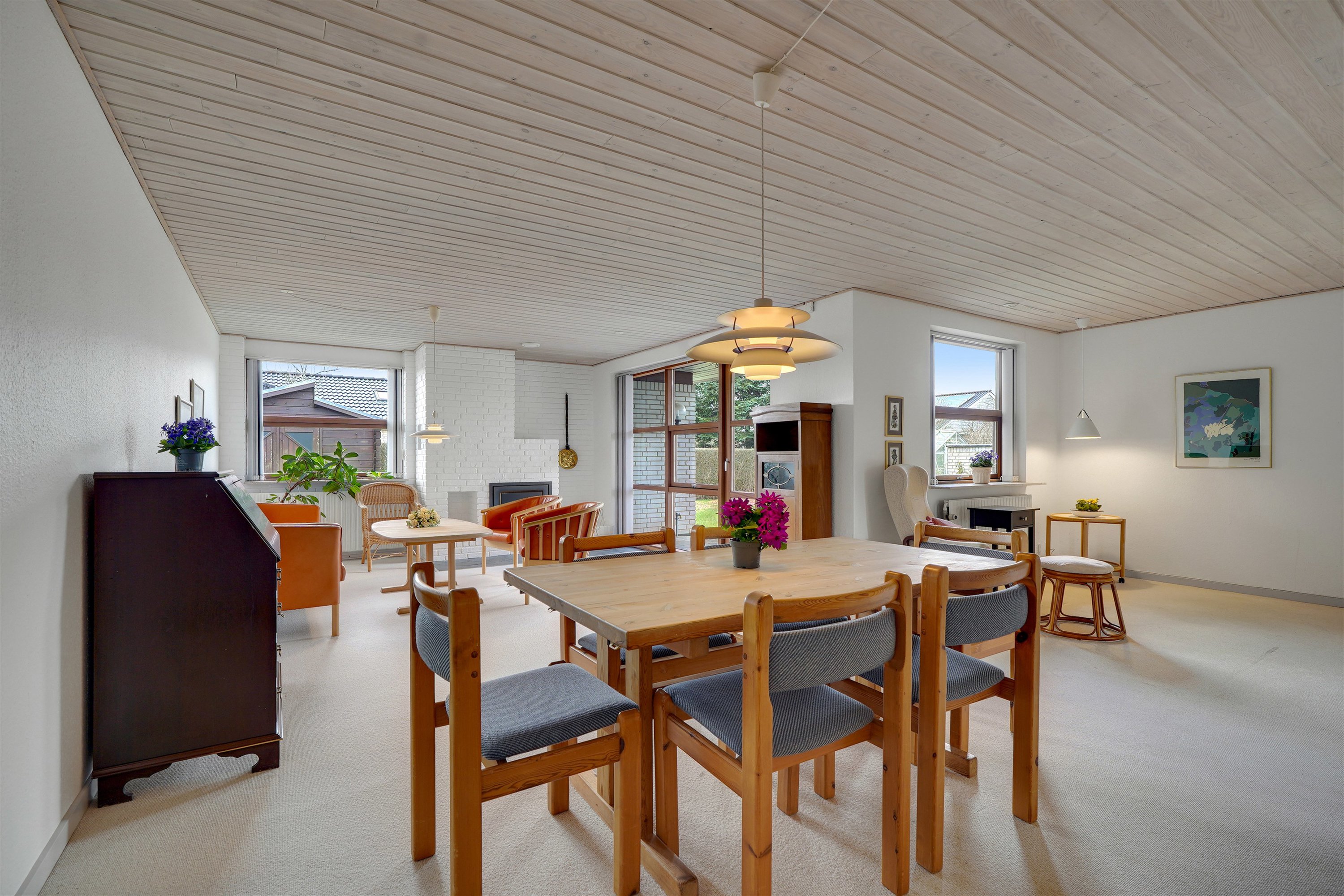 Fremhævet stue billede i fuldskærmstilstand. Billede af Plougslundvej 169, 7190 Billund