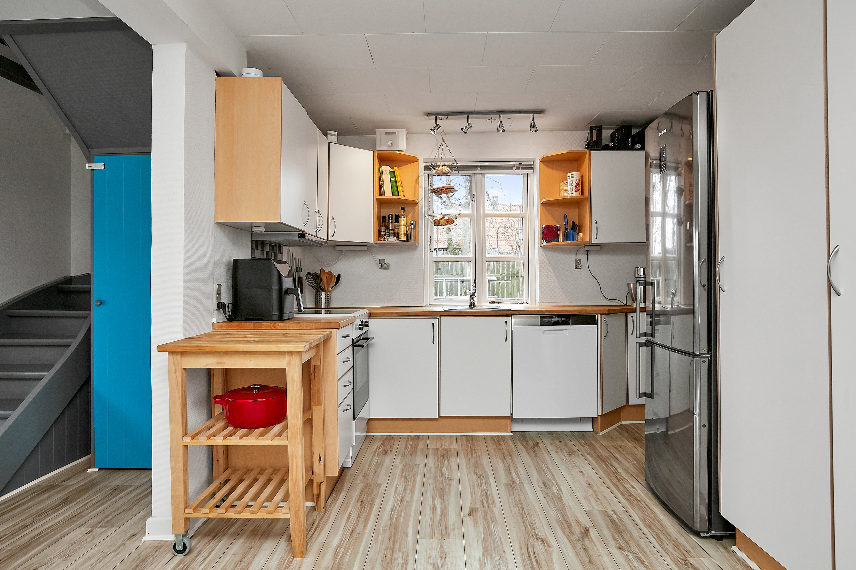 Fremhævet køkken billede i fuldskærmstilstand. Billede af Nordrevej 12, Tyrsted, 8700 Horsens