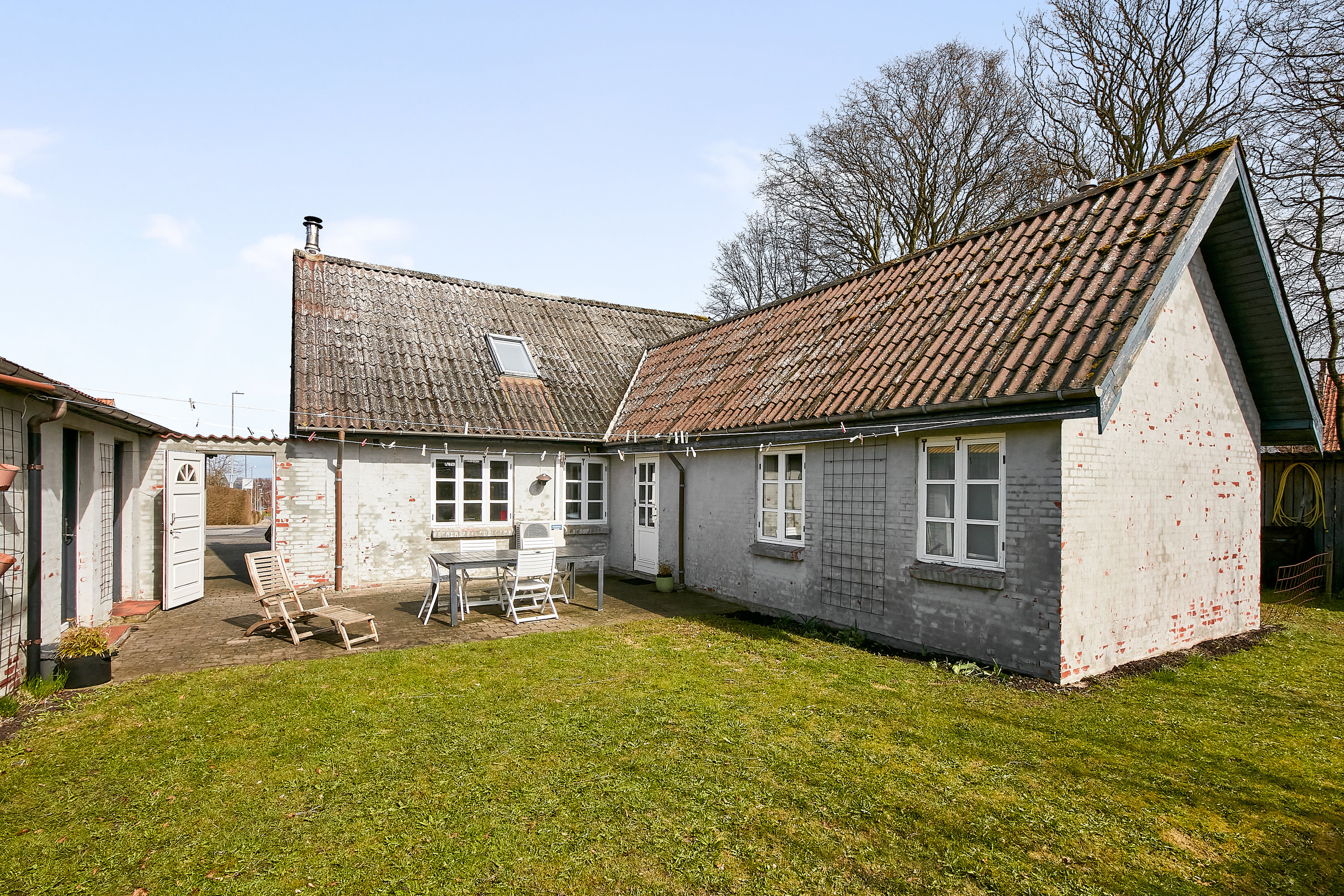 Fremhævet terrasse billede i fuldskærmstilstand. Billede af Nordrevej 12, Tyrsted, 8700 Horsens