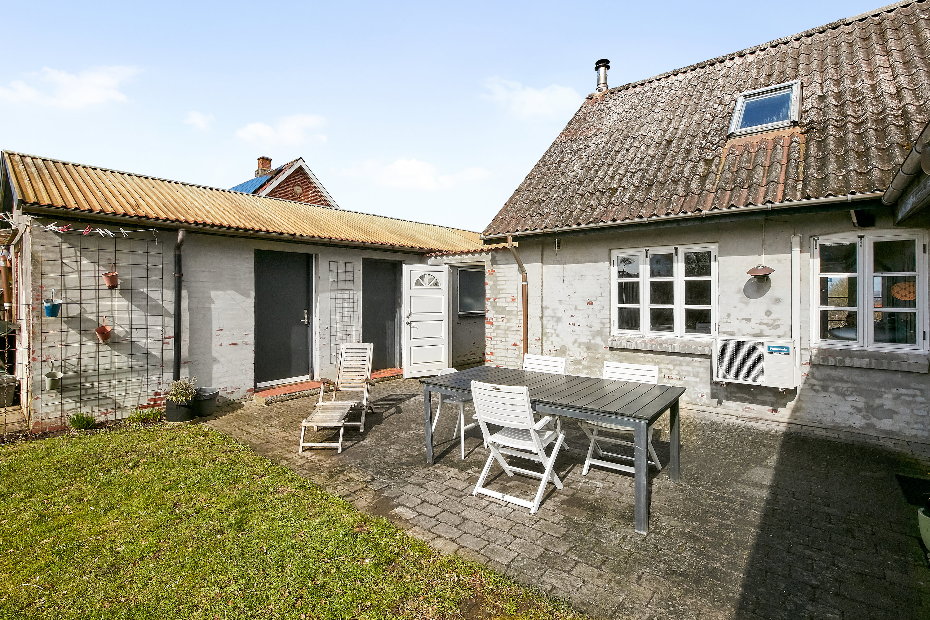 Fremhævet terrasse billede i fuldskærmstilstand. Billede af Nordrevej 12, Tyrsted, 8700 Horsens