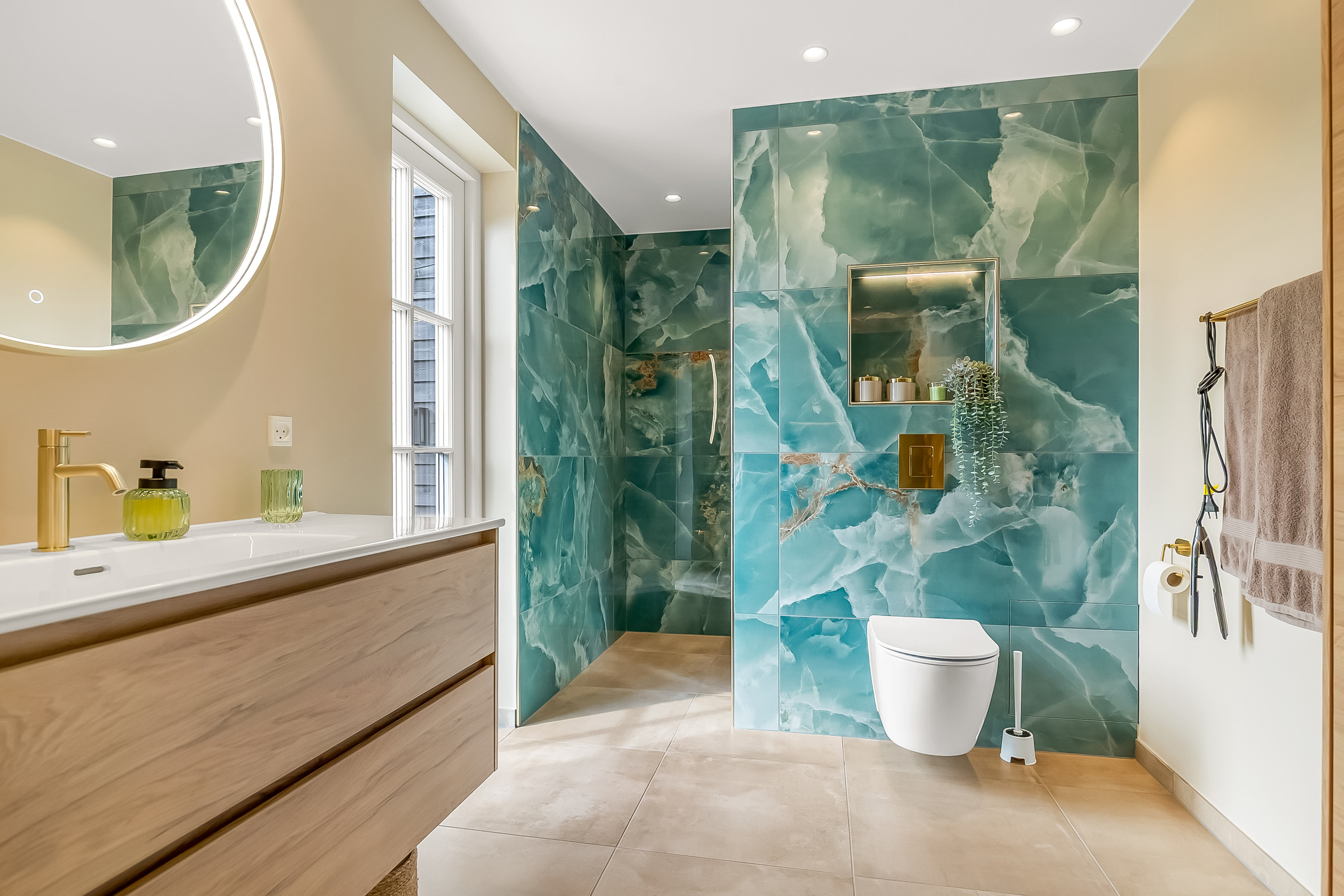 Fremhævet badeværelse billede i fuldskærmstilstand. Billede af Jupitervej 11, 7100 Vejle