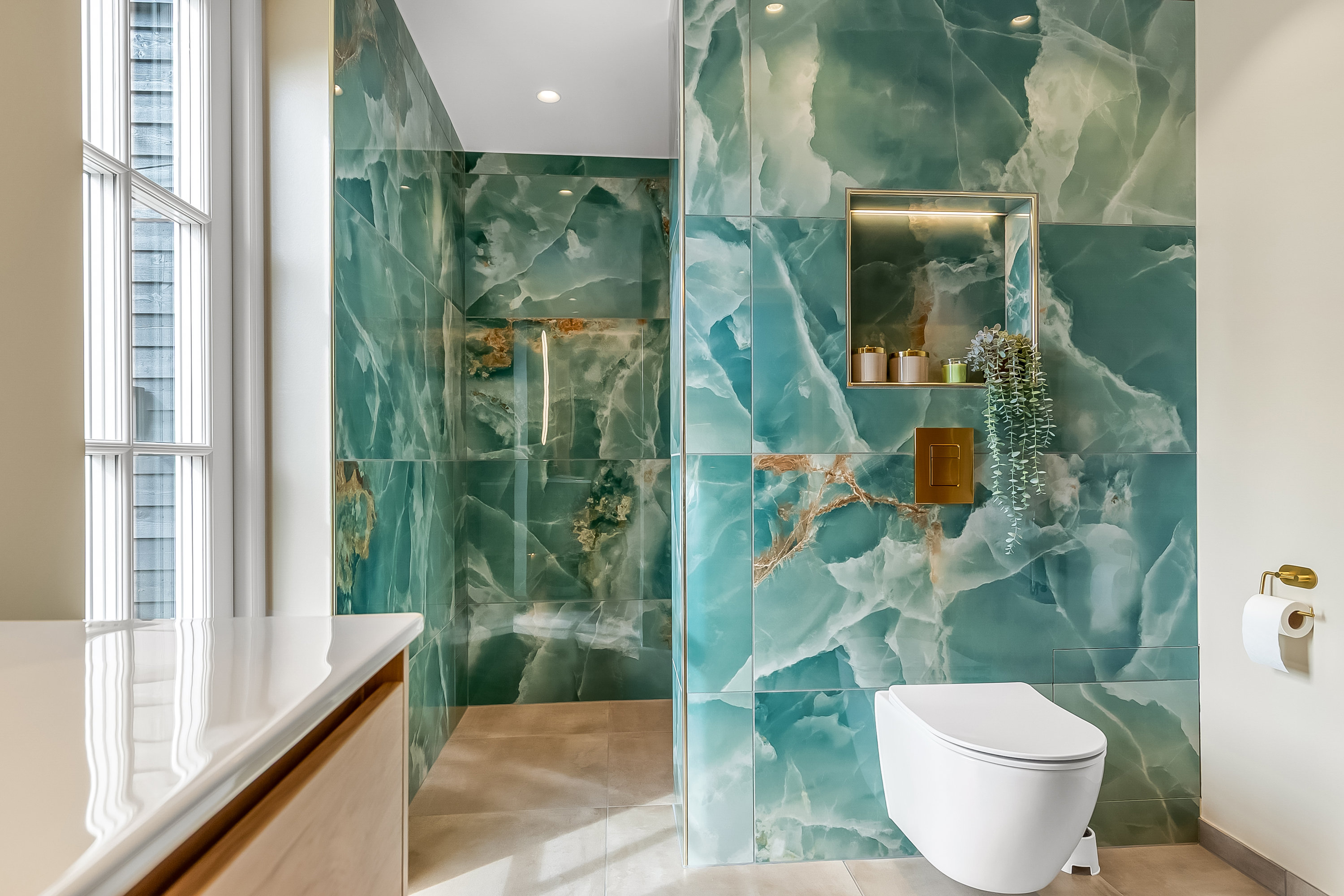 Fremhævet badeværelse billede i fuldskærmstilstand. Billede af Jupitervej 11, 7100 Vejle