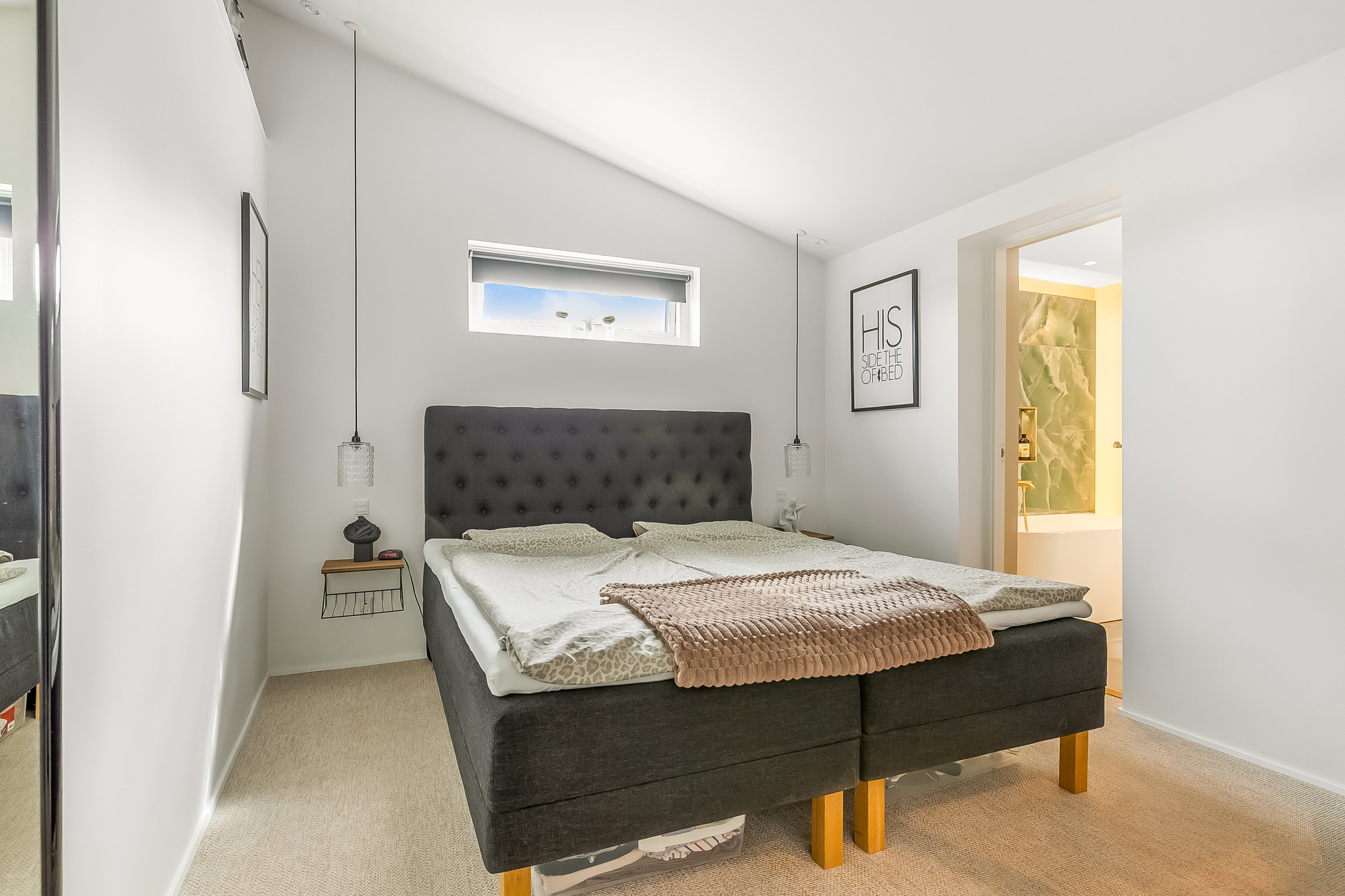 Fremhævet soveværelse billede i fuldskærmstilstand. Billede af Jupitervej 11, 7100 Vejle