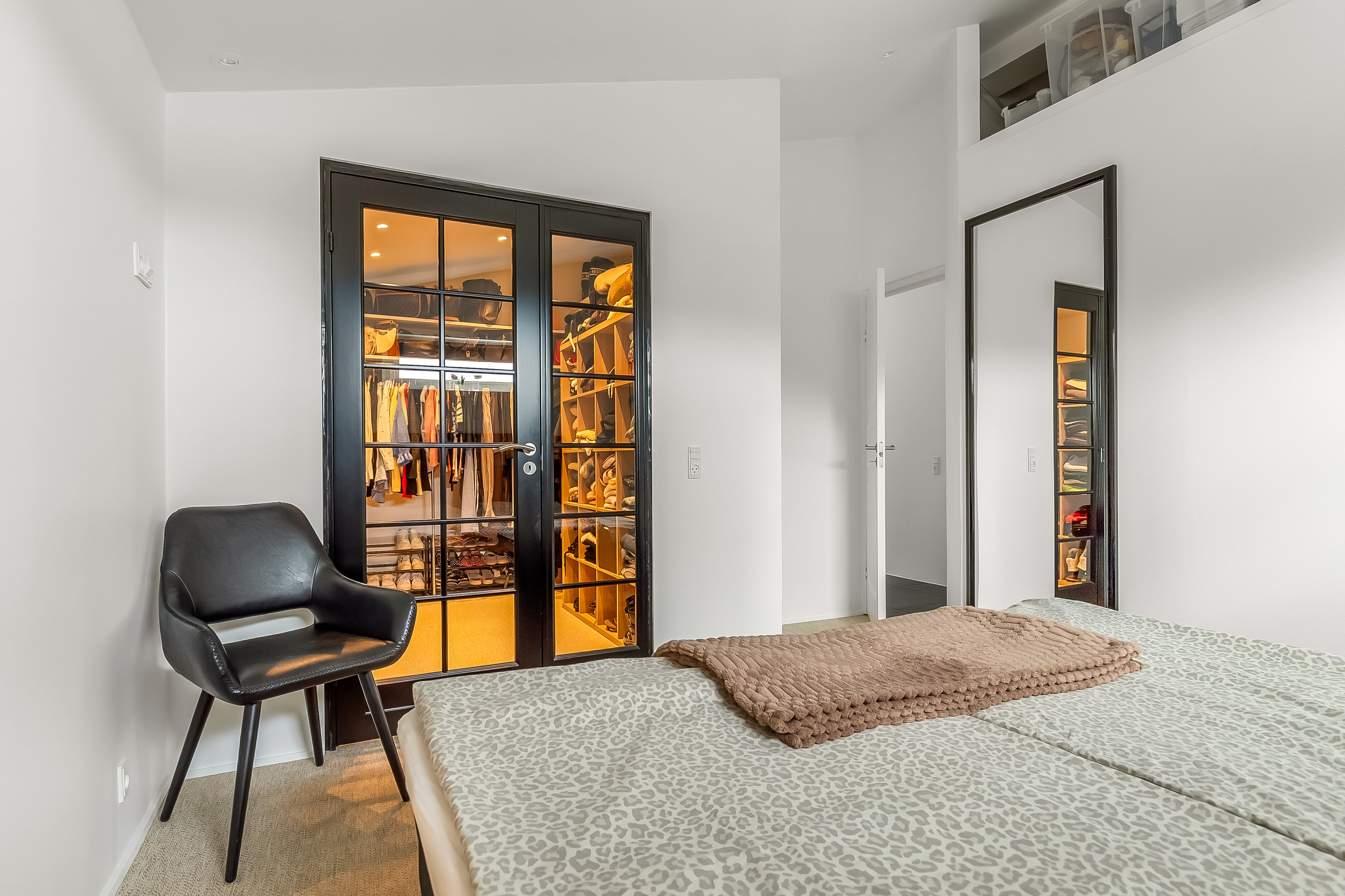 Fremhævet soveværelse billede i fuldskærmstilstand. Billede af Jupitervej 11, 7100 Vejle