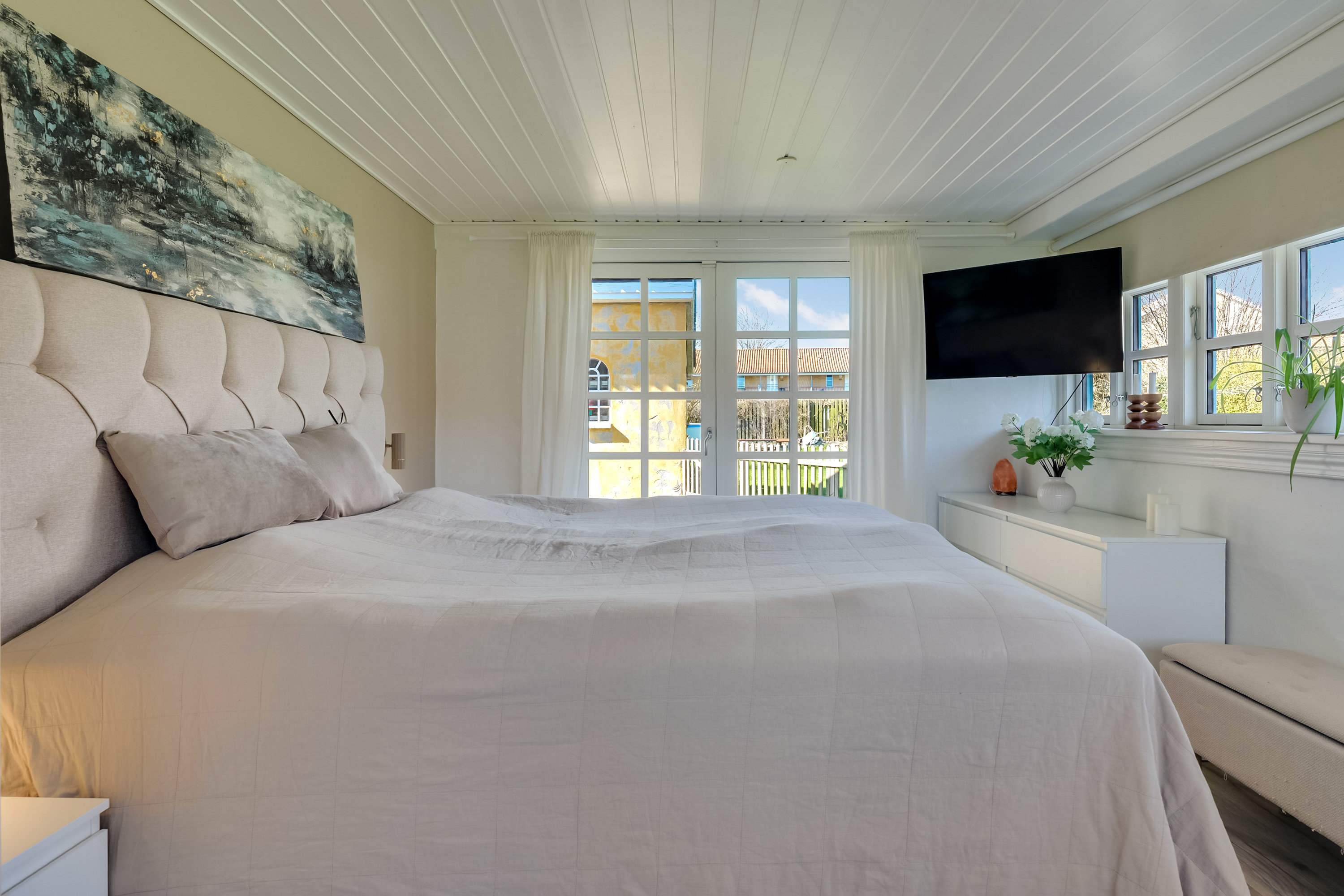 Fremhævet soveværelse billede i fuldskærmstilstand. Billede af Nørregade 16, 5330 Munkebo