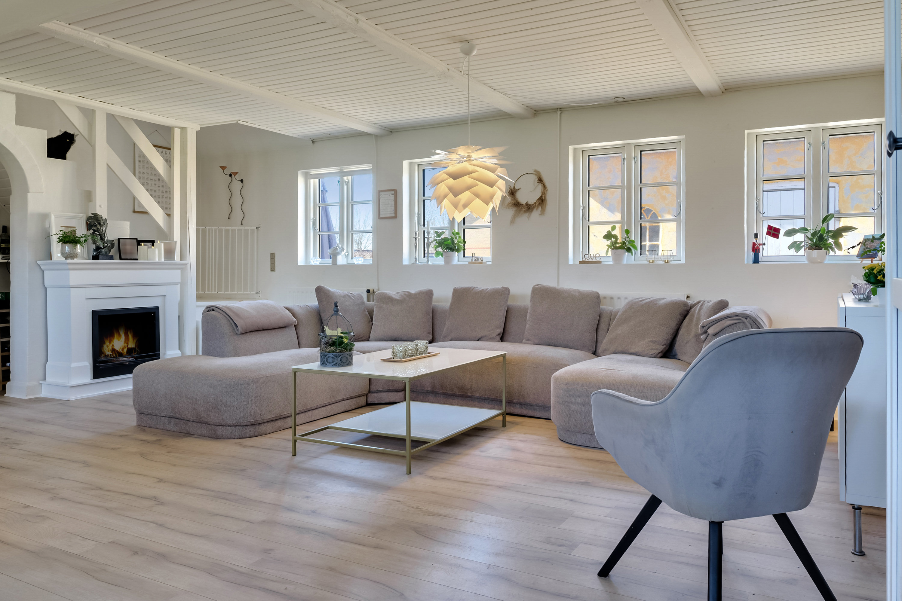 Fremhævet stue billede i fuldskærmstilstand. Billede af Nørregade 16, 5330 Munkebo