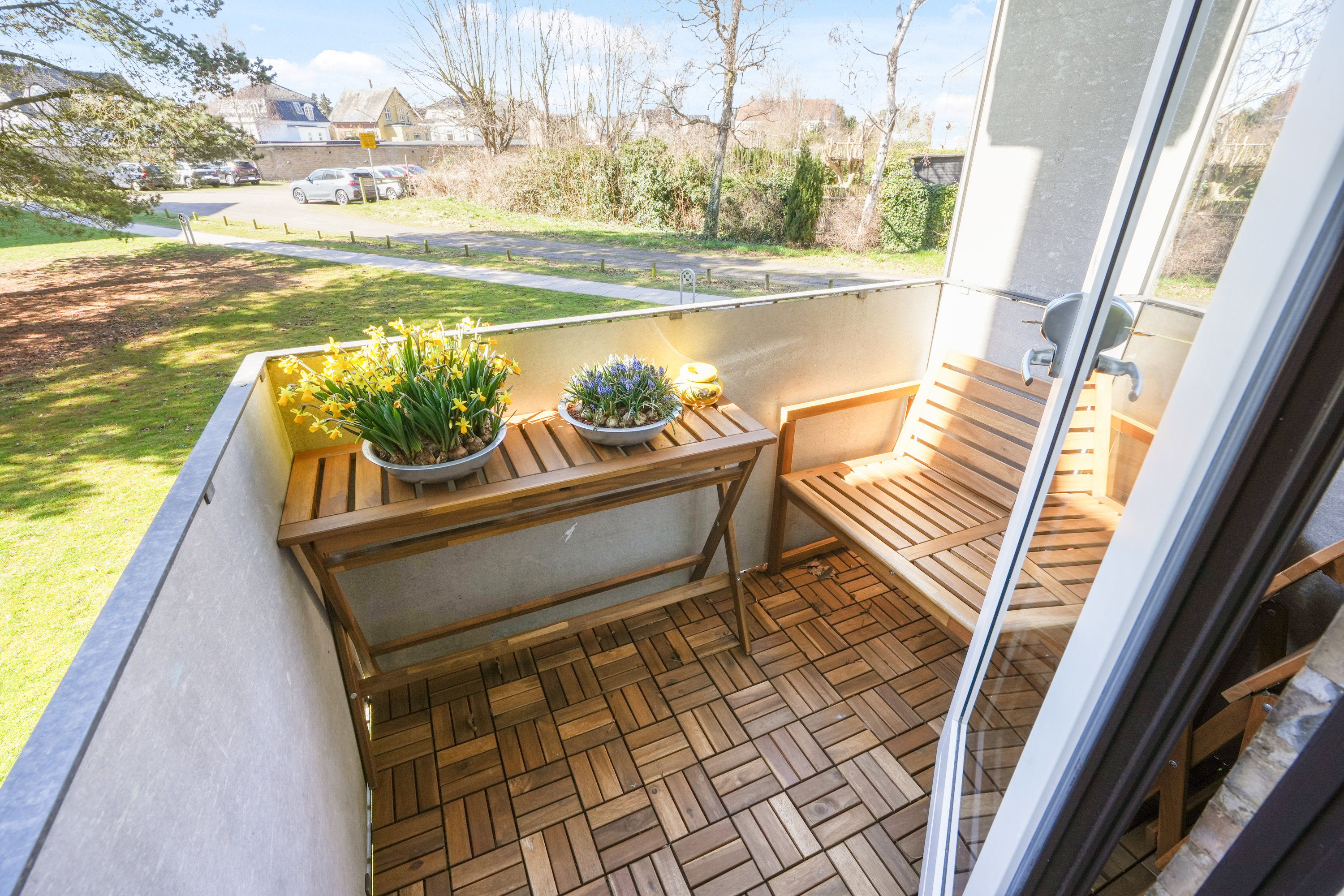 Fremhævet altan billede i fuldskærmstilstand. Billede af Maglemosevej 11, st.. th., 2900 Hellerup