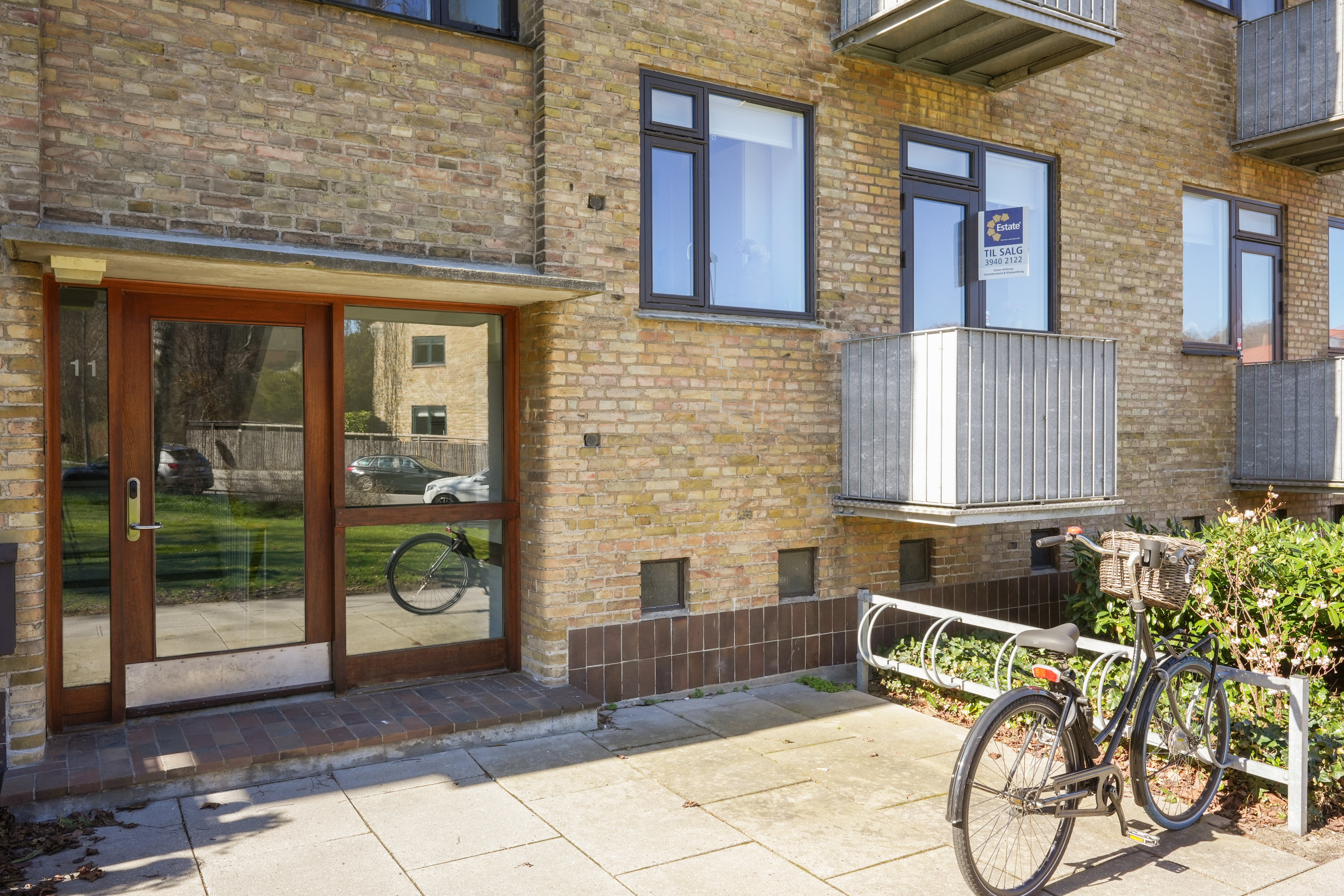 Fremhævet gårdmiljø billede i fuldskærmstilstand. Billede af Maglemosevej 11, st.. th., 2900 Hellerup