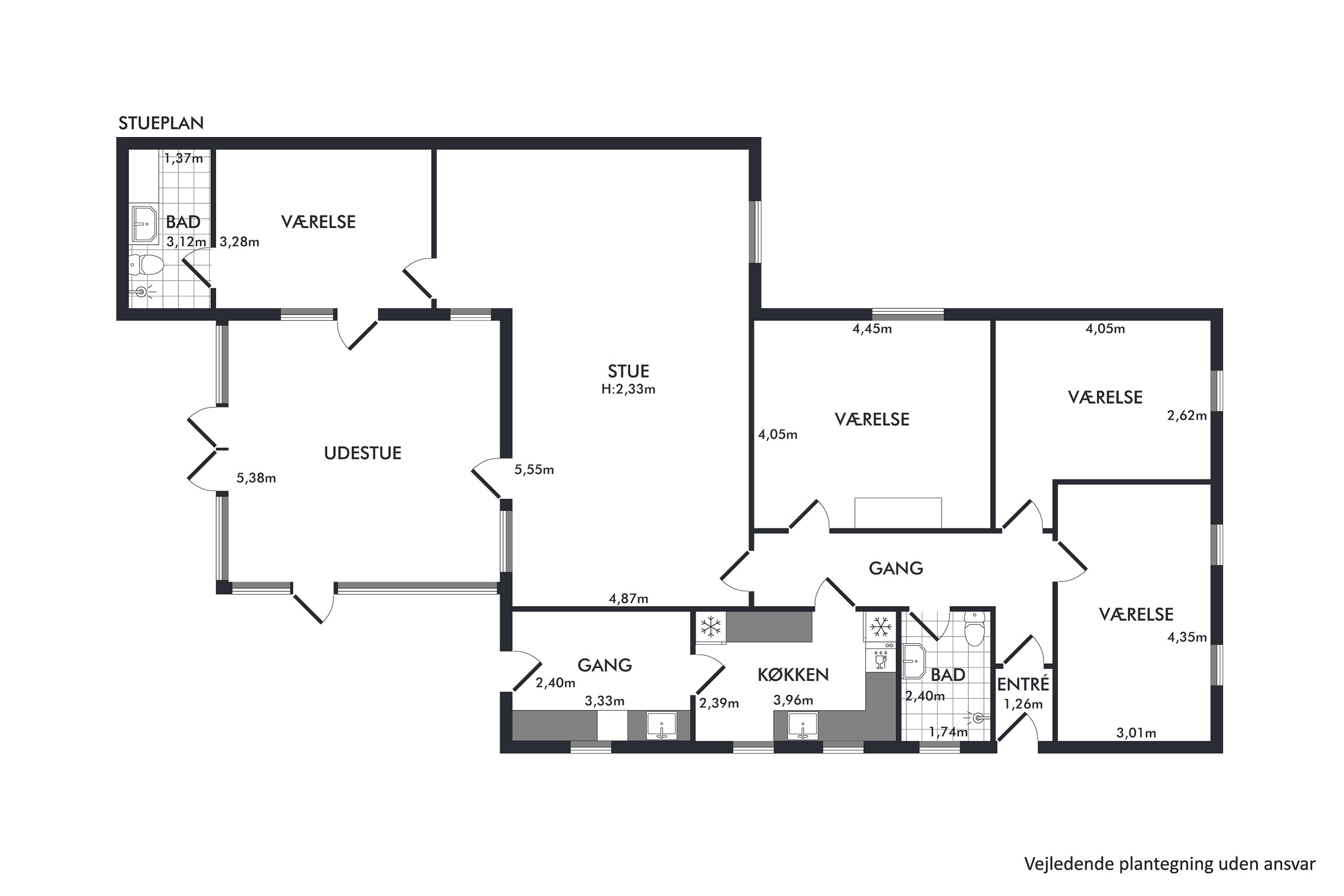 Plantegninger billede af Fiilsvej 33, 7500 Holstebro