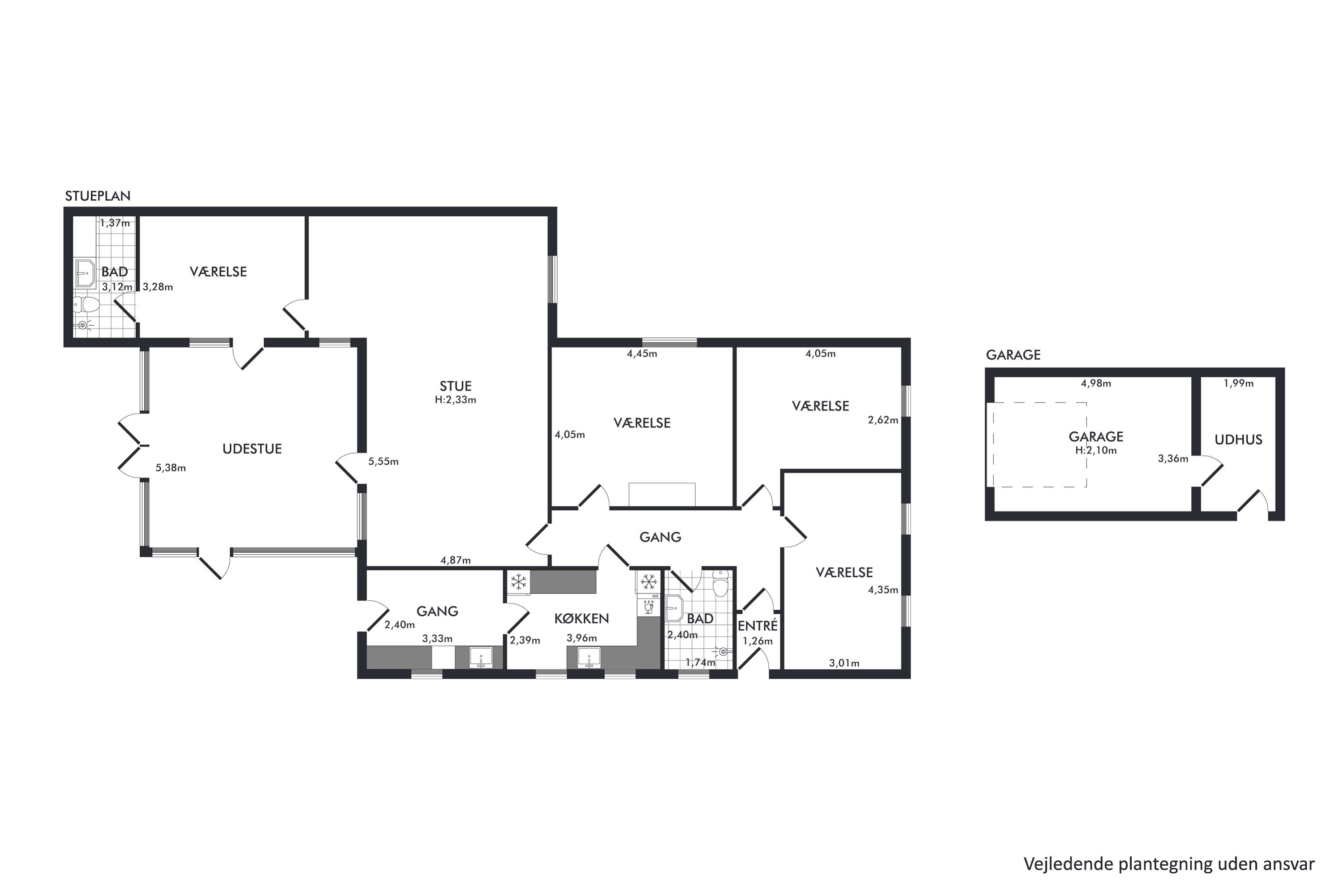 Plantegninger billede af Fiilsvej 33, 7500 Holstebro