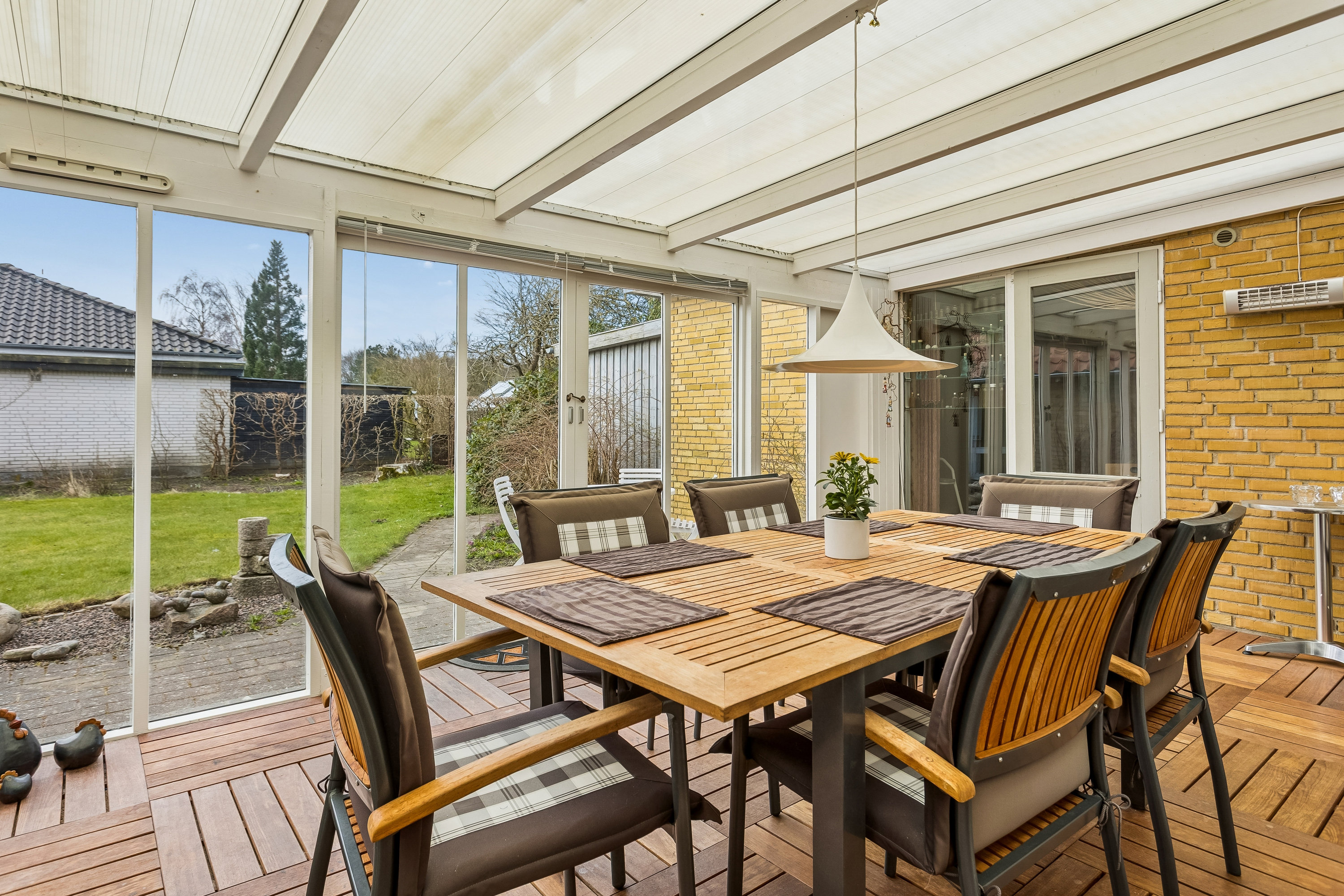 Fremhævet terrasse billede i fuldskærmstilstand. Billede af Fiilsvej 33, 7500 Holstebro