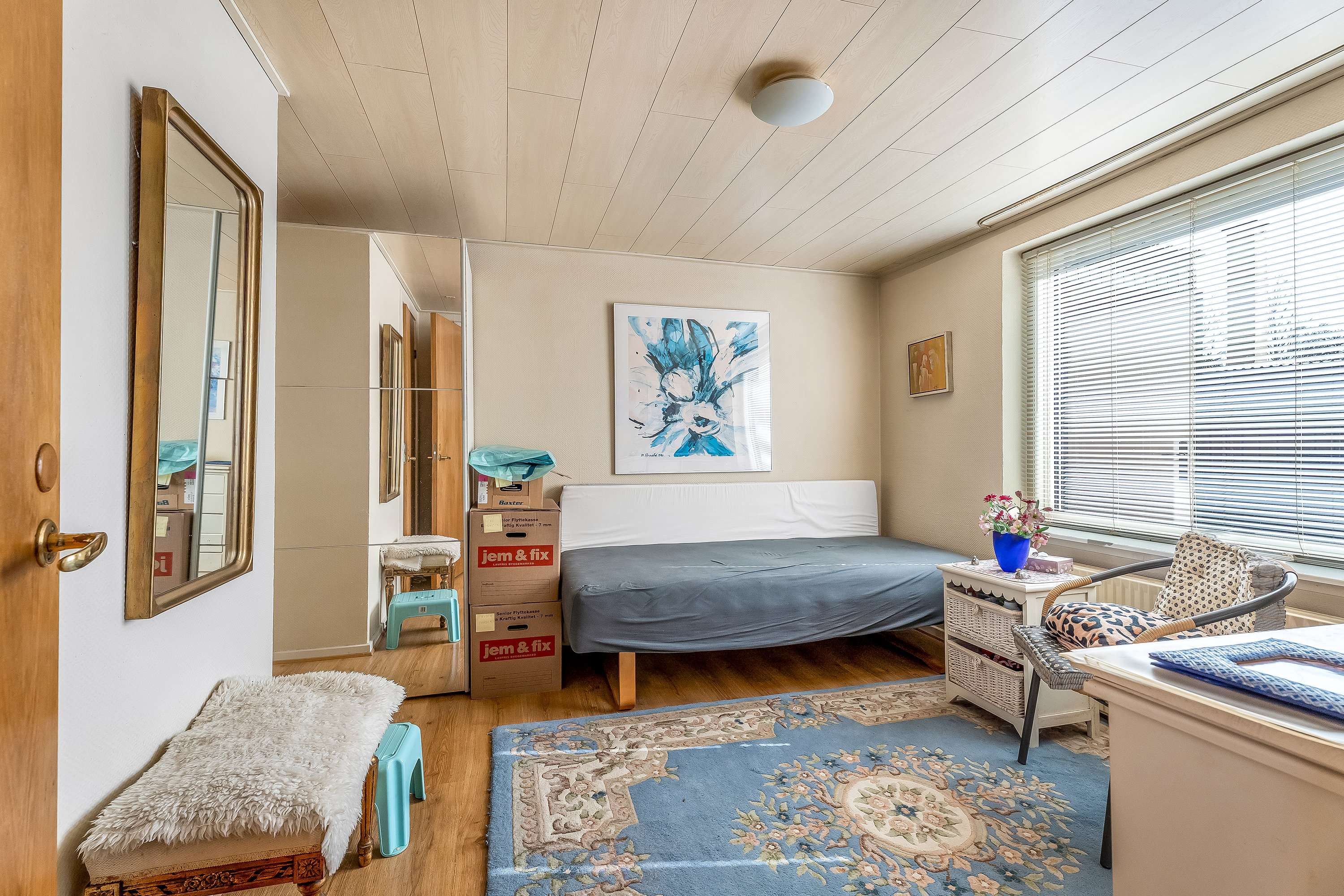 Fremhævet soveværelse billede i fuldskærmstilstand. Billede af Havnevej 28, Langø, 4900 Nakskov