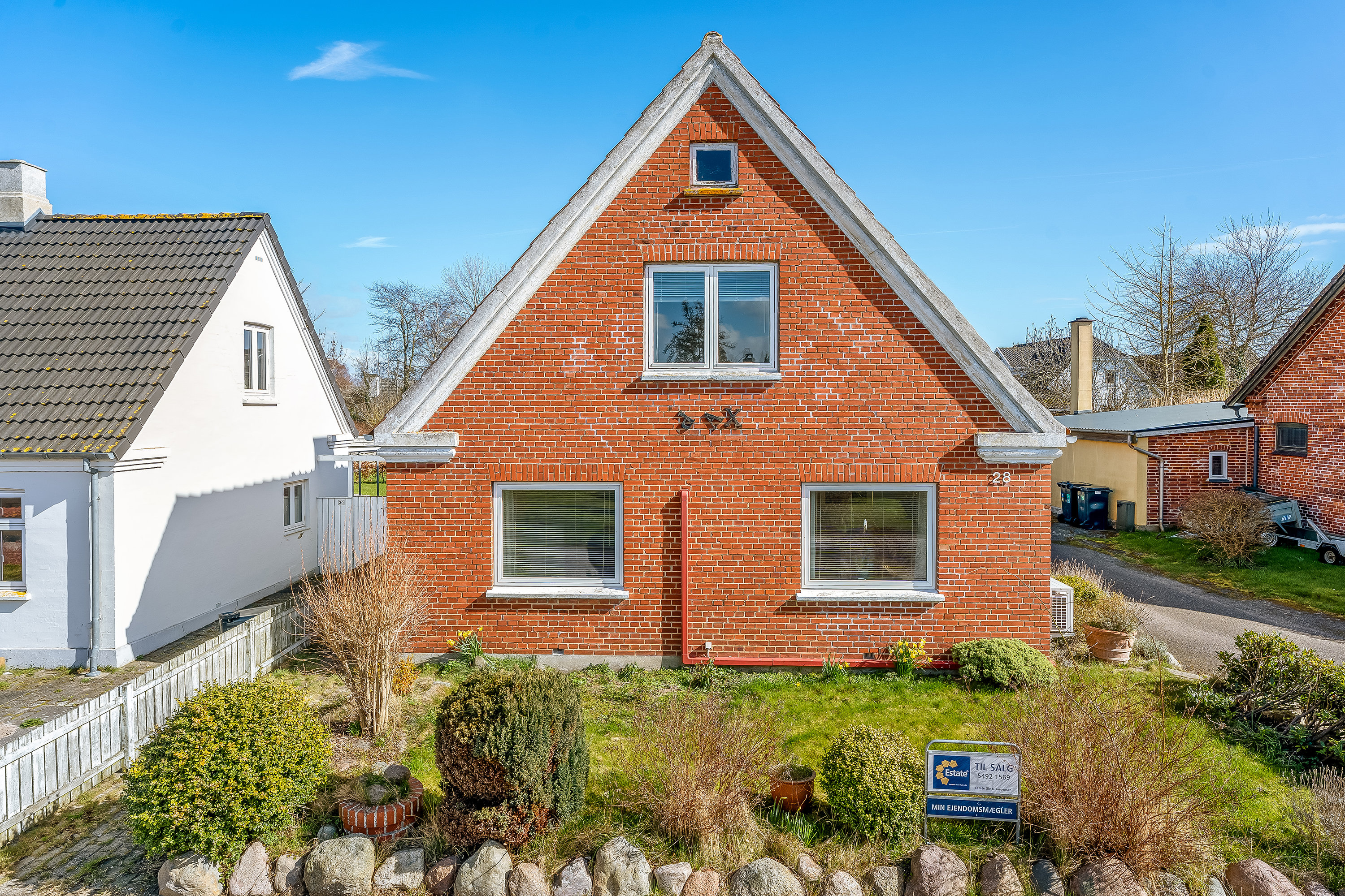 Miniaturebillede 2: facade. Billede af Havnevej 28, Langø, 4900 Nakskov