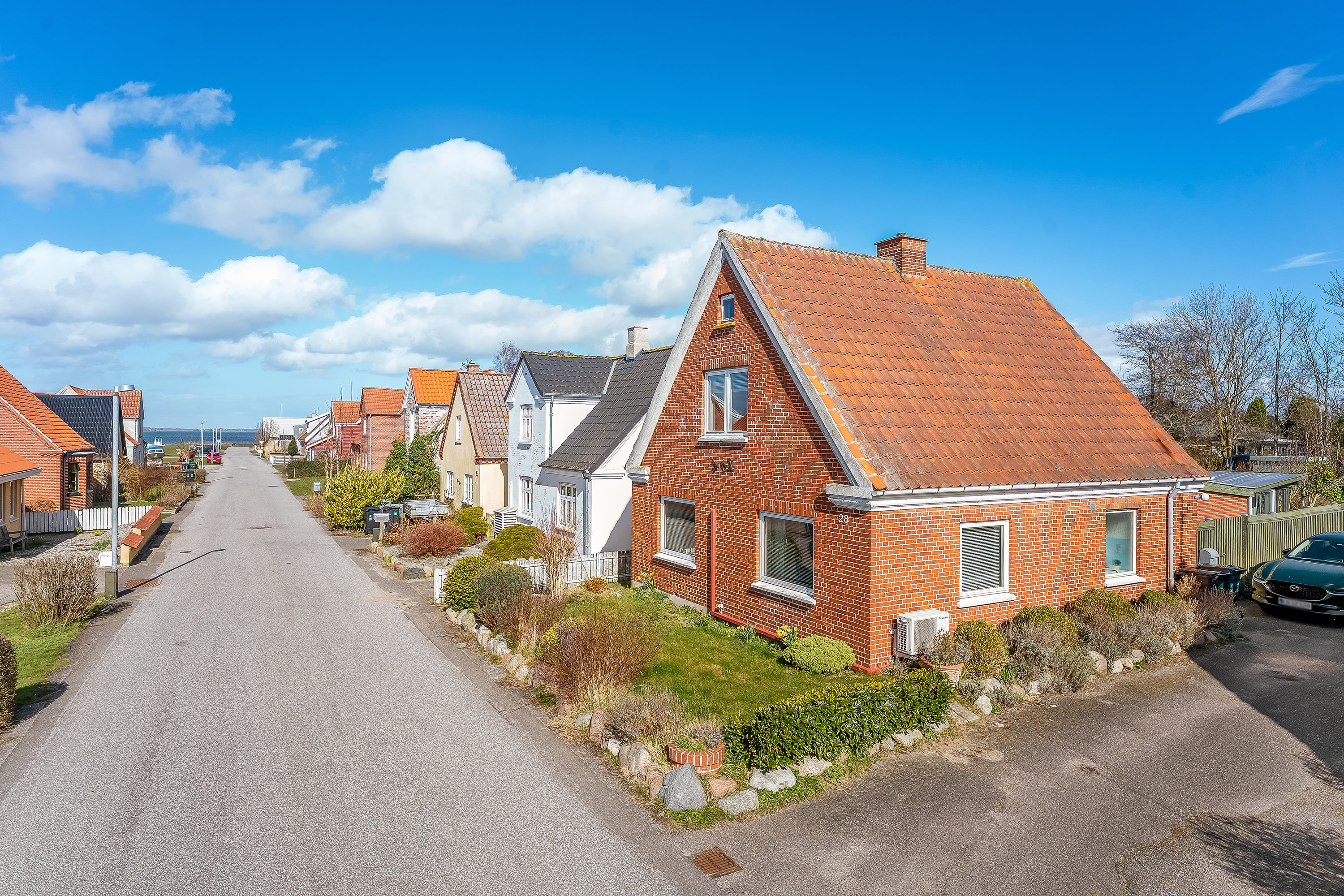 Villa: Mastefoto på Havnevej 28, Langø, 4900 Nakskov