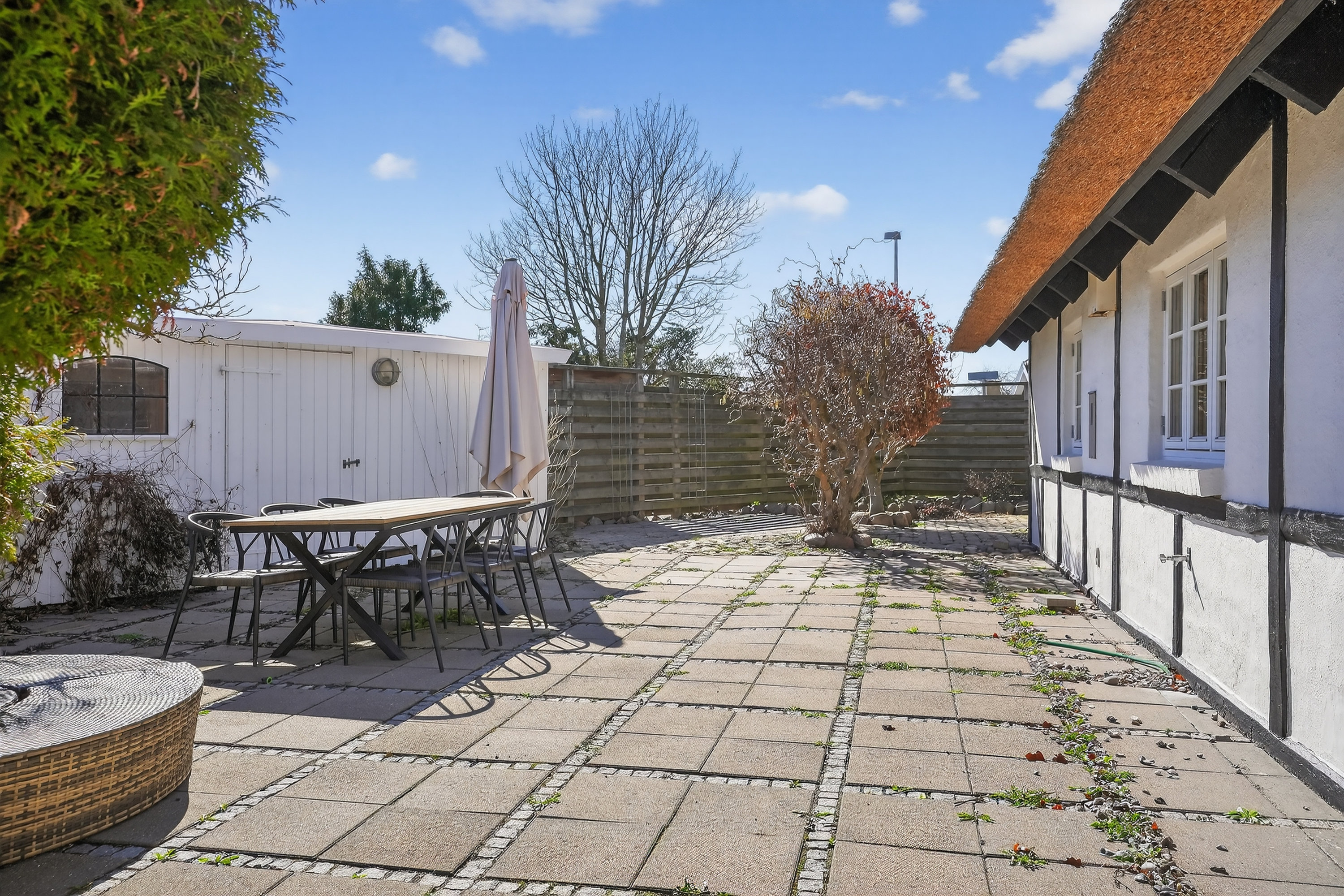 Fremhævet terrasse billede i fuldskærmstilstand. Billede af Gammel Engvej 21, 3330 Gørløse