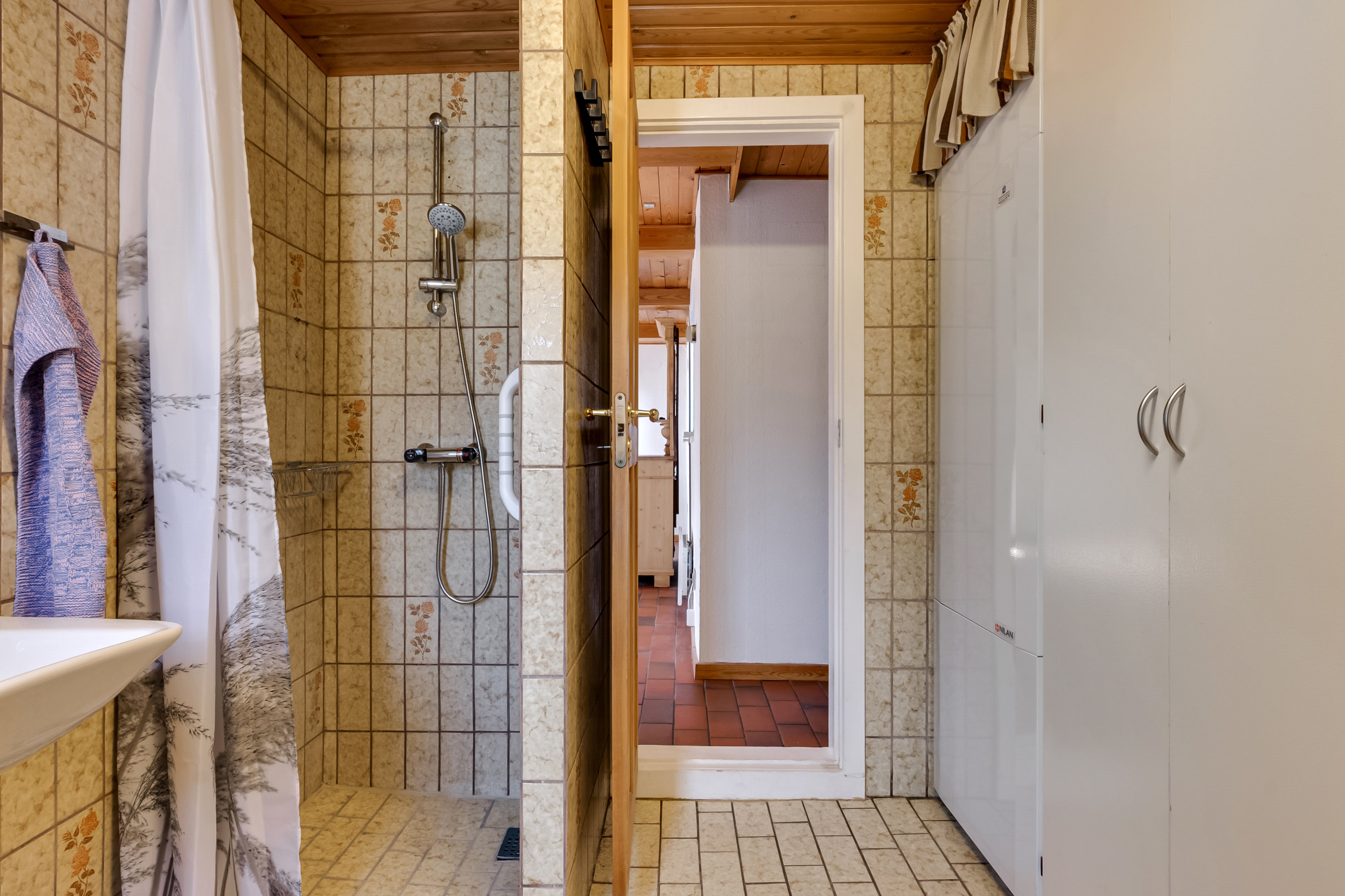 Fremhævet badeværelse billede i fuldskærmstilstand. Billede af Ølstedvej 22, Sdr Broby, 5672 Broby