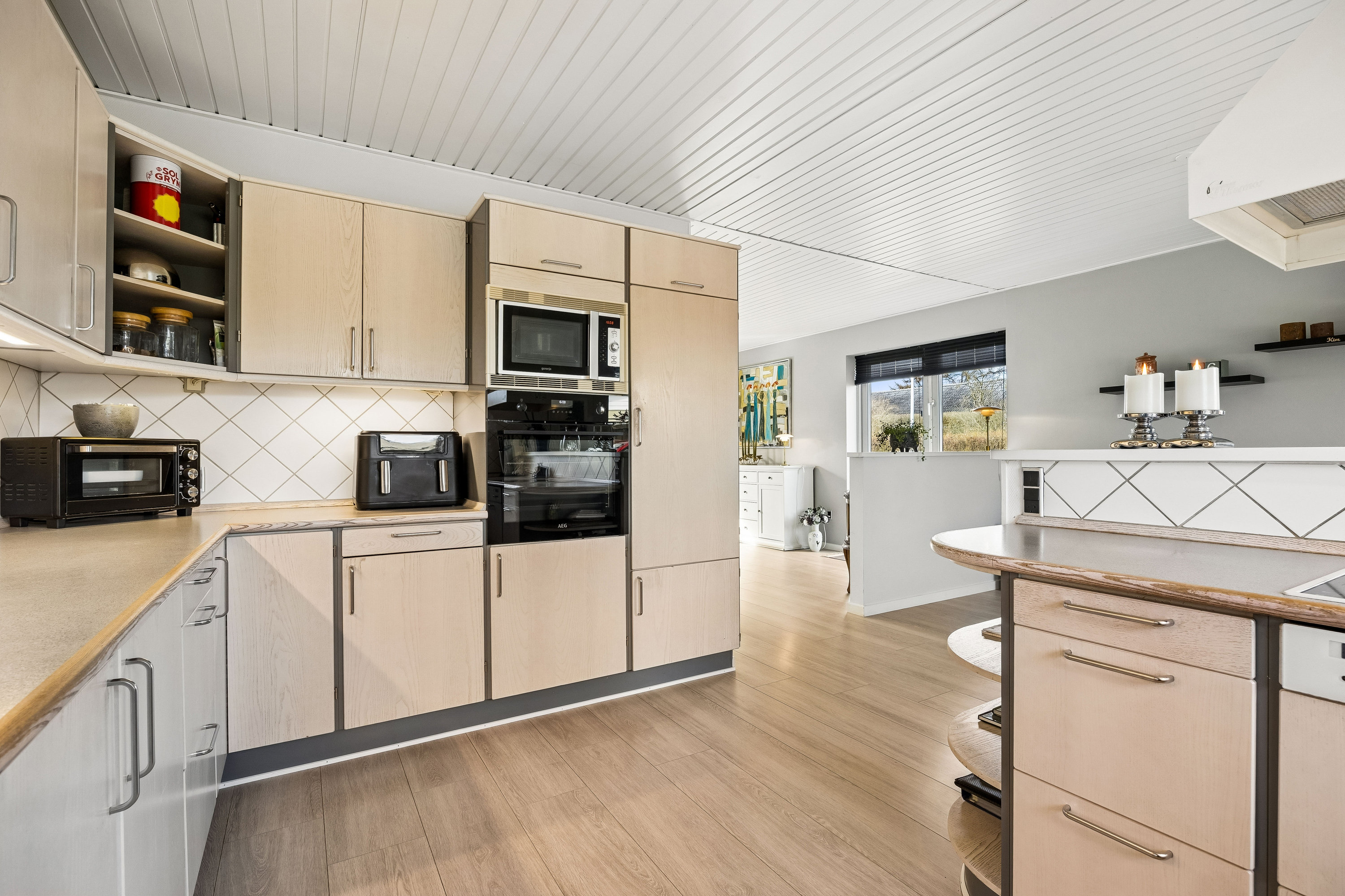 Fremhævet køkken billede i fuldskærmstilstand. Billede af Bygvænget 15, 4270 Høng