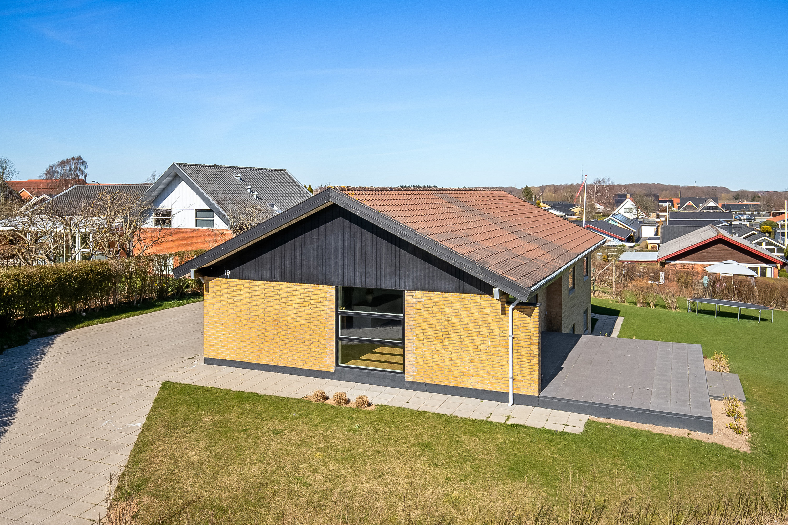 Villa: Mastefoto på Blåkjærsvej 19, Erritsø, 7000 Fredericia