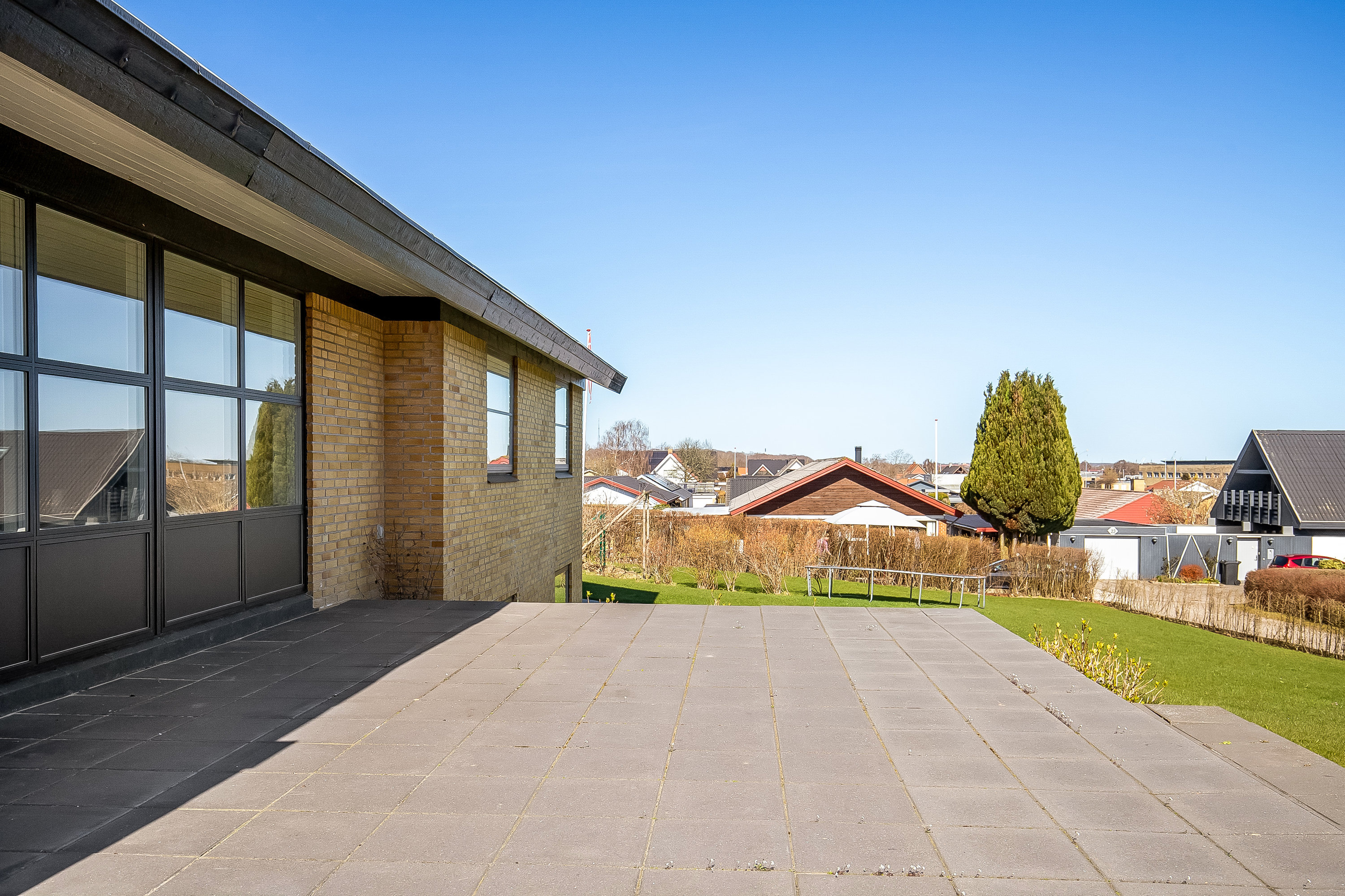 Fremhævet terrasse billede i fuldskærmstilstand. Billede af Blåkjærsvej 19, Erritsø, 7000 Fredericia