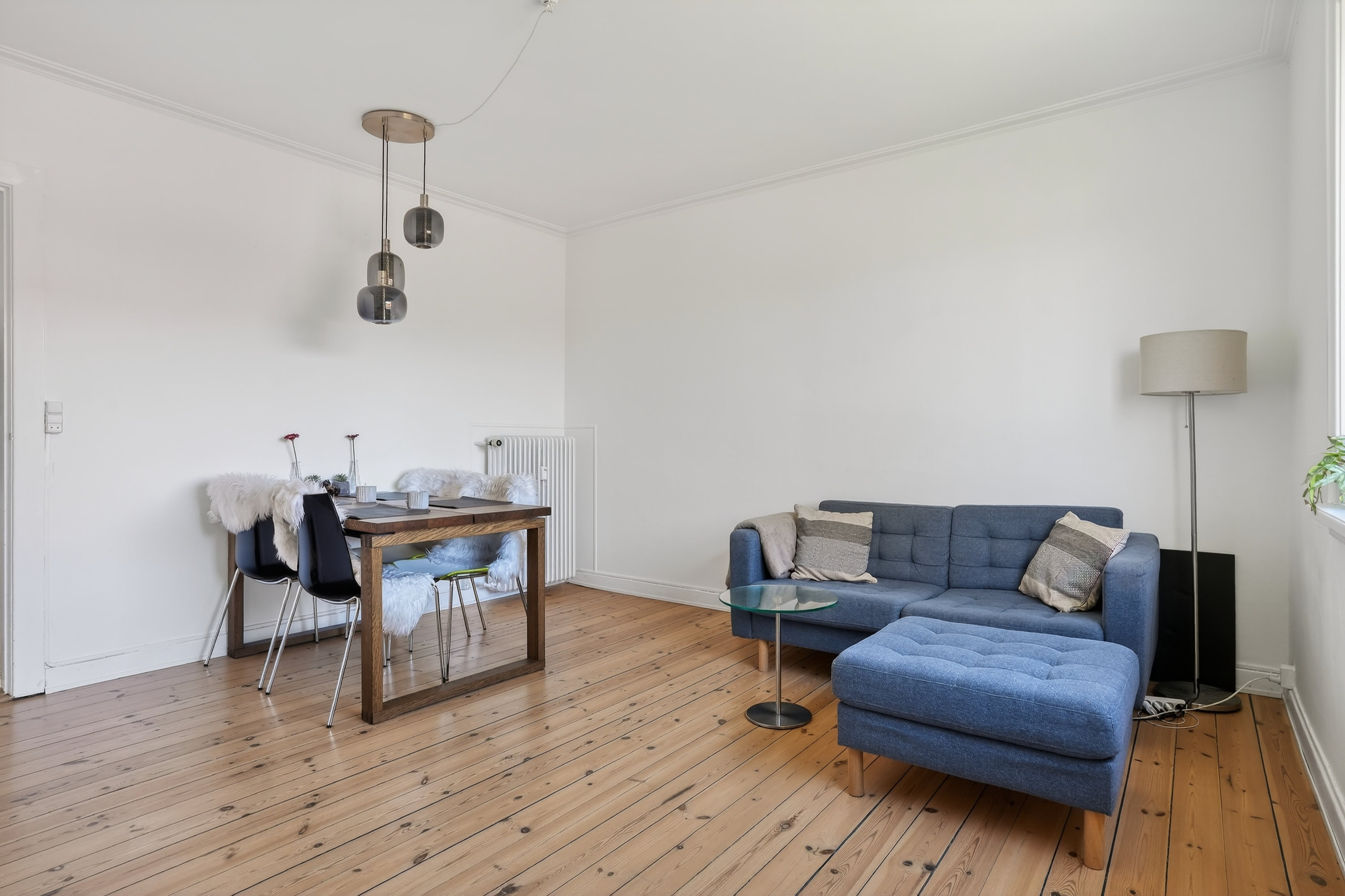 Fremhævet stue billede i fuldskærmstilstand. Billede af Christianehøj 71, 1. th., 2860 Søborg