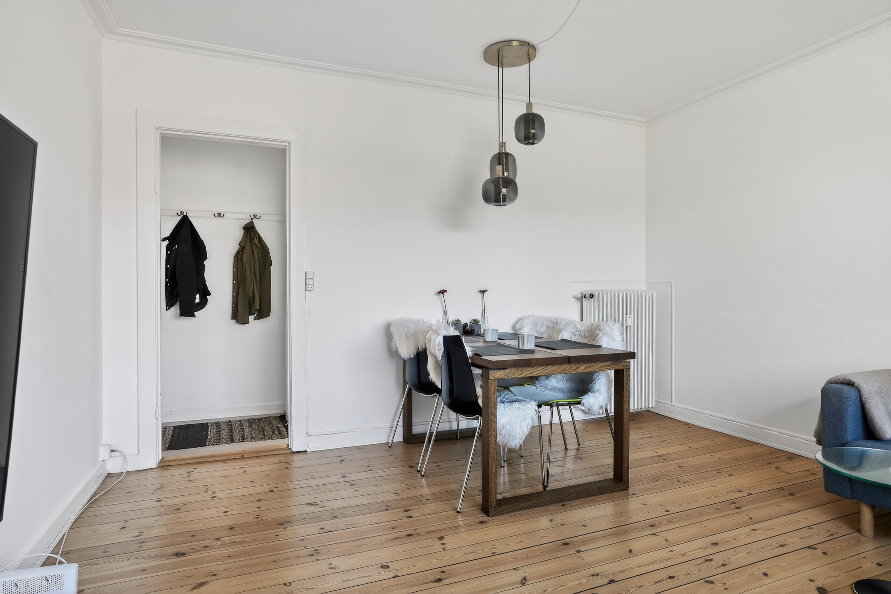 Fremhævet spisestue billede i fuldskærmstilstand. Billede af Christianehøj 71, 1. th., 2860 Søborg