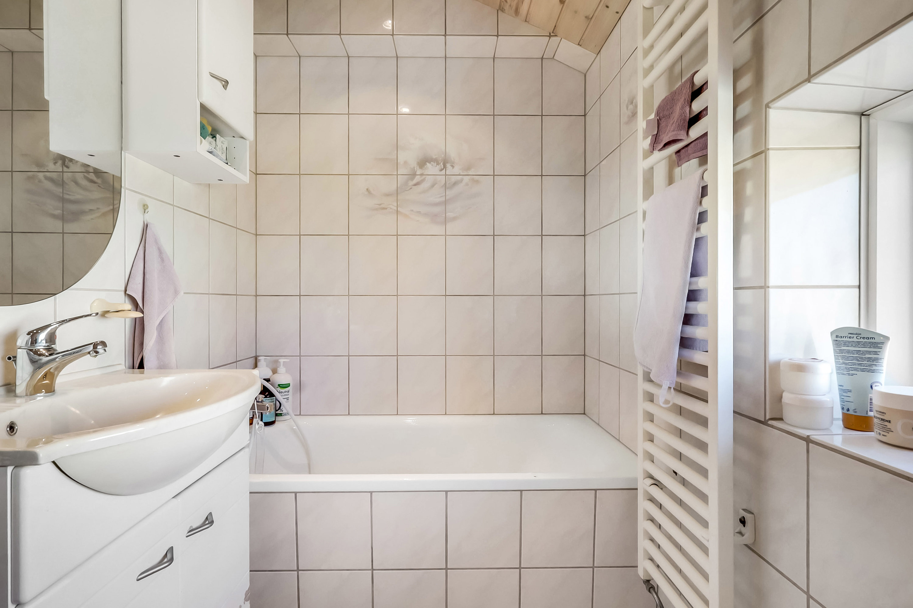 Fremhævet badeværelse billede i fuldskærmstilstand. Billede af Tordenskjoldsvej 28, Tåsinge, 5700 Svendborg