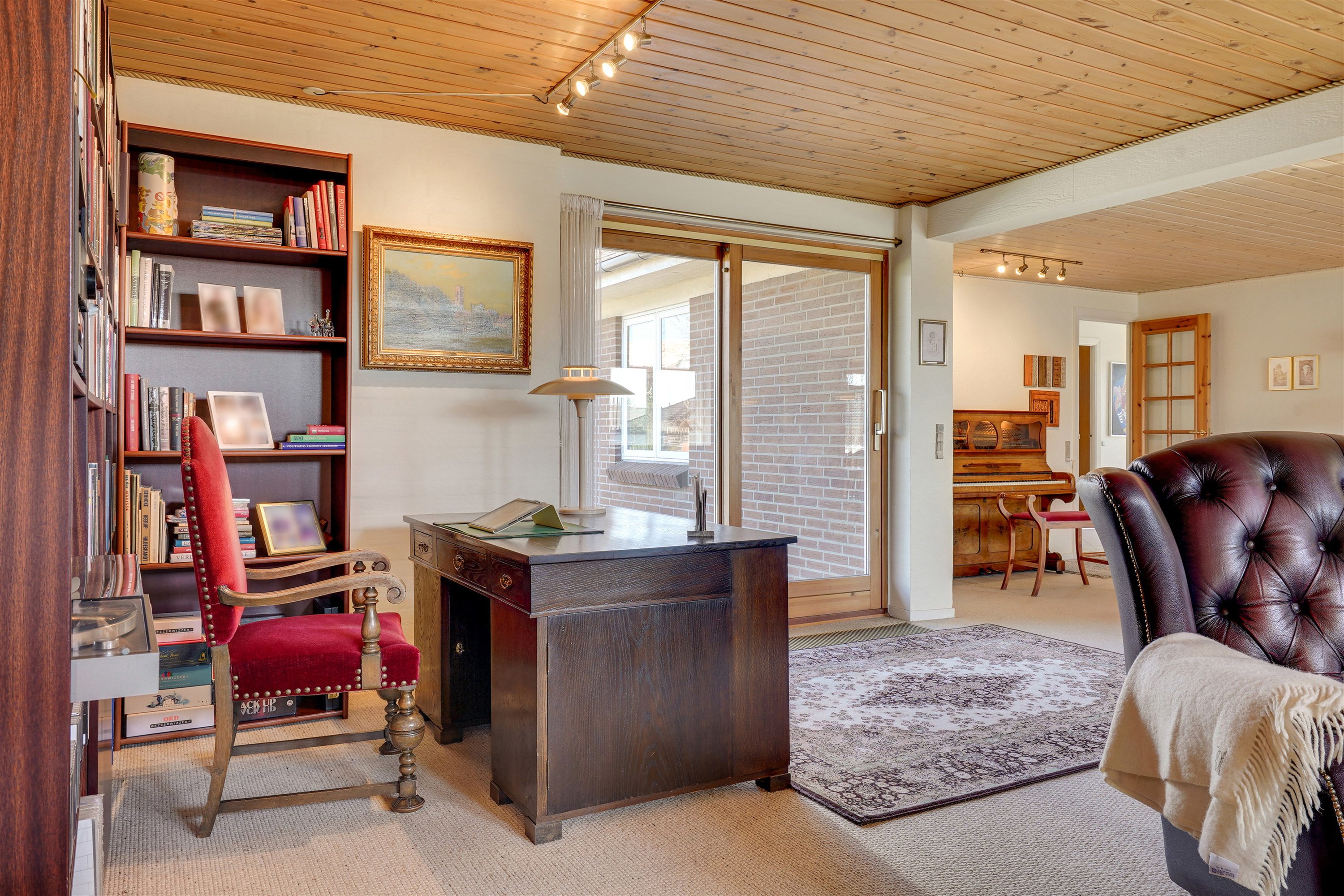 Fremhævet stue billede i fuldskærmstilstand. Billede af Sønderager 7, 6731 Tjæreborg