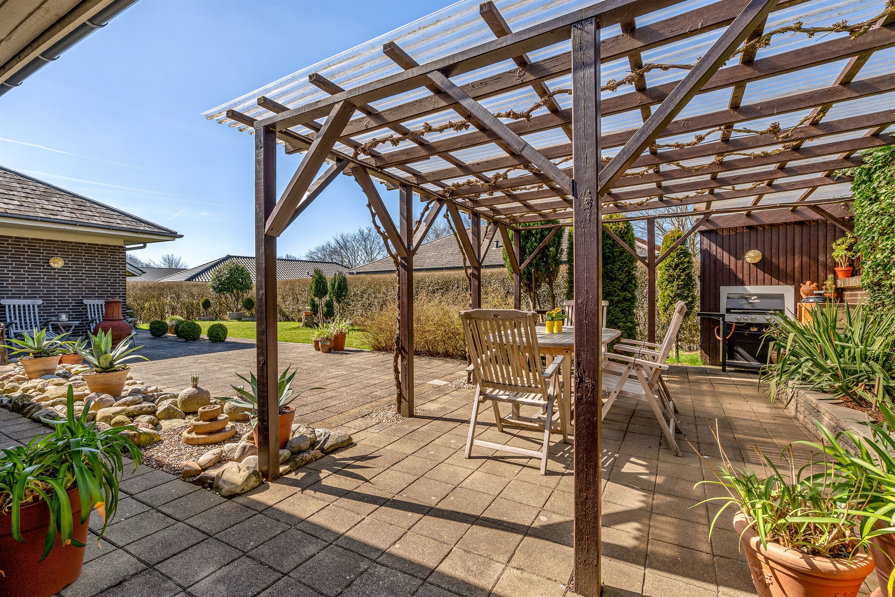 Fremhævet ejendommen billede i fuldskærmstilstand. Billede af Sønderager 7, 6731 Tjæreborg