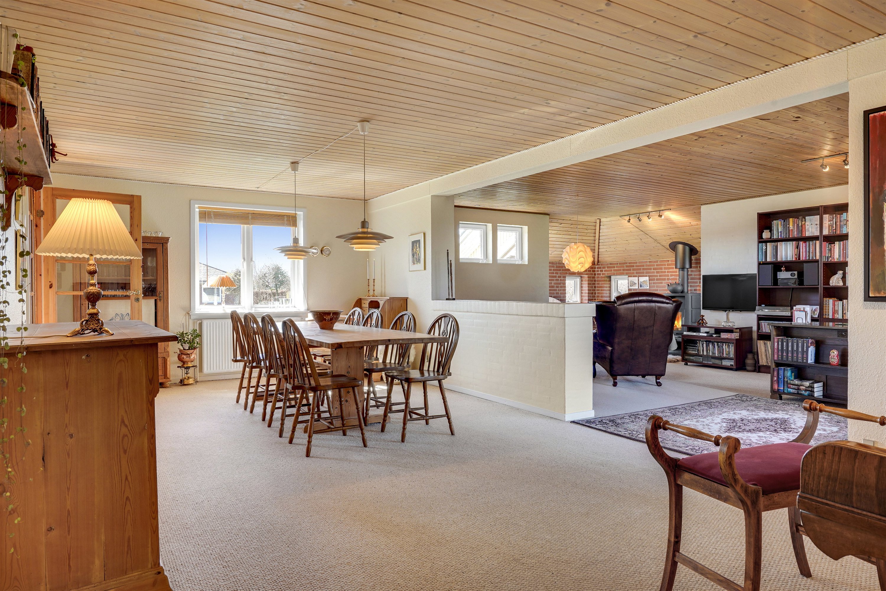 Fremhævet spisestue billede i fuldskærmstilstand. Billede af Sønderager 7, 6731 Tjæreborg