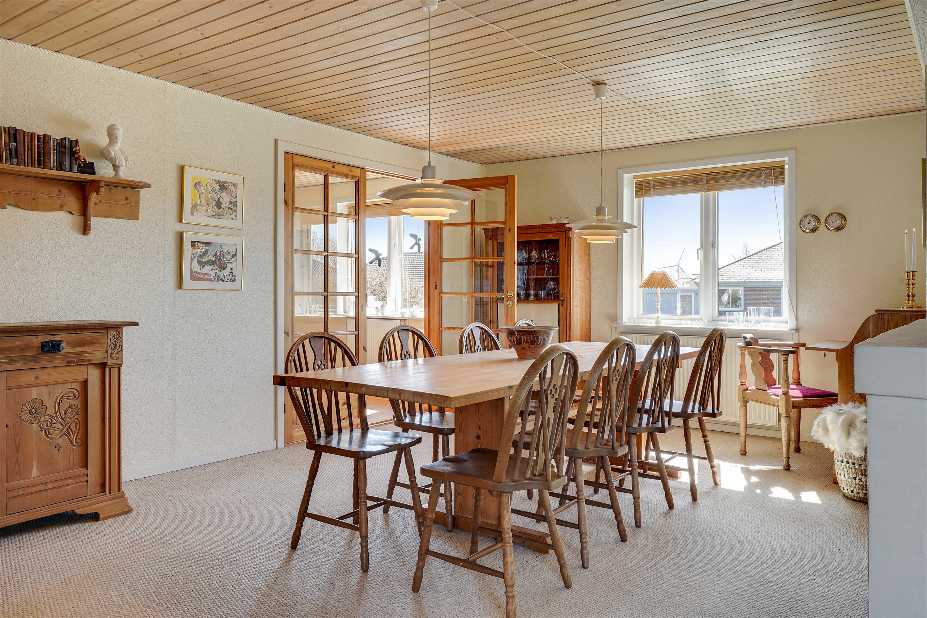 Fremhævet spisestue billede i fuldskærmstilstand. Billede af Sønderager 7, 6731 Tjæreborg