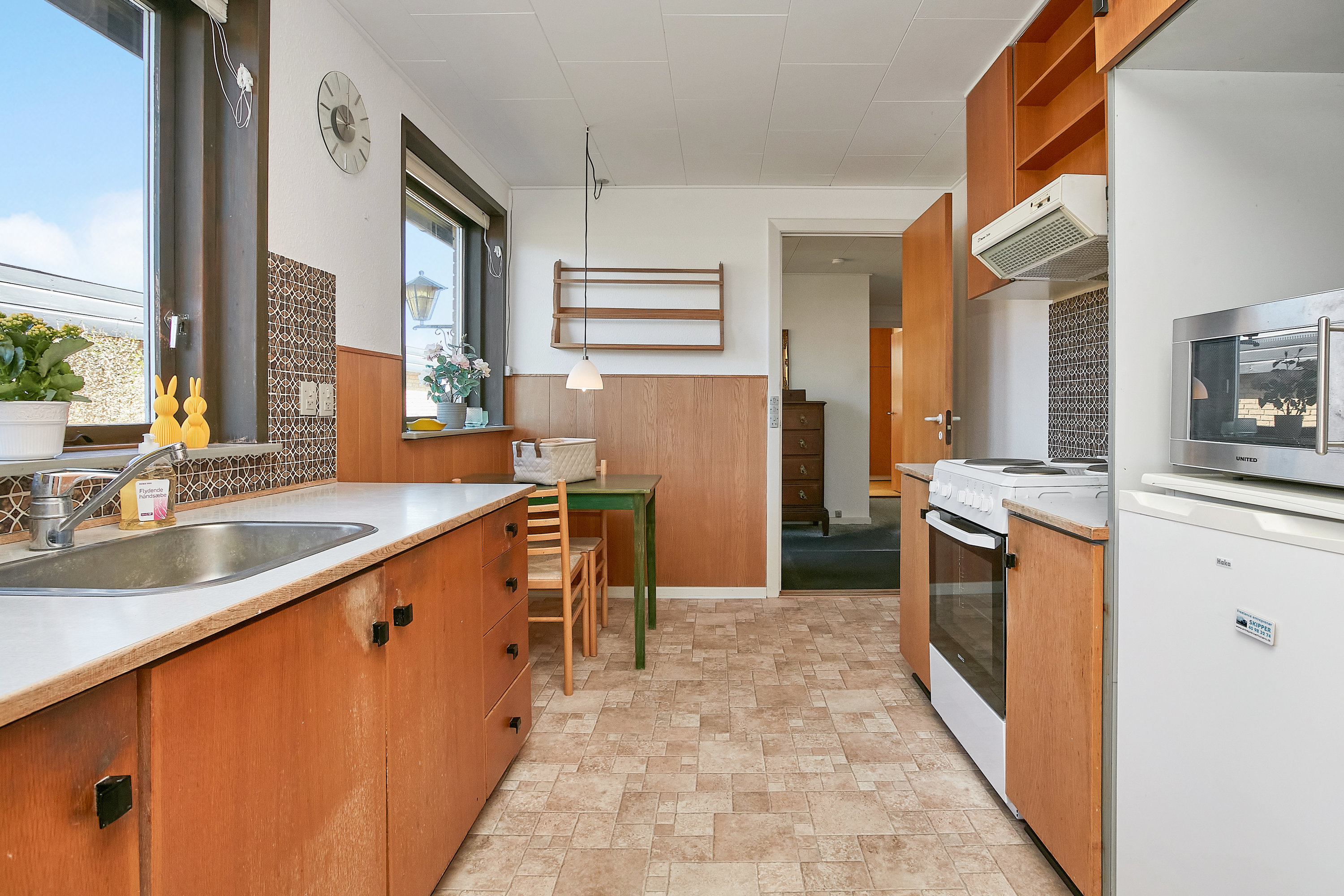 Fremhævet køkken billede i fuldskærmstilstand. Billede af Toftevænget 16, Tyrsted, 8700 Horsens