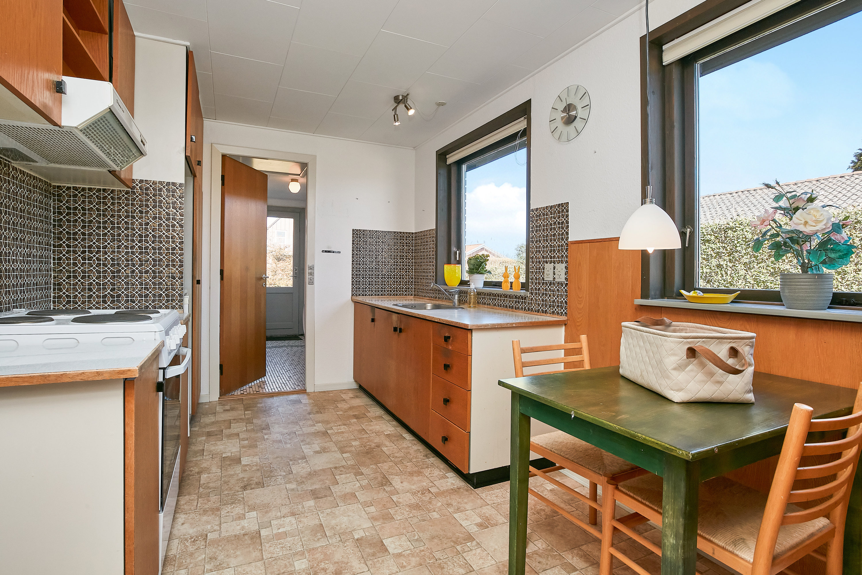 Fremhævet køkken billede i fuldskærmstilstand. Billede af Toftevænget 16, Tyrsted, 8700 Horsens