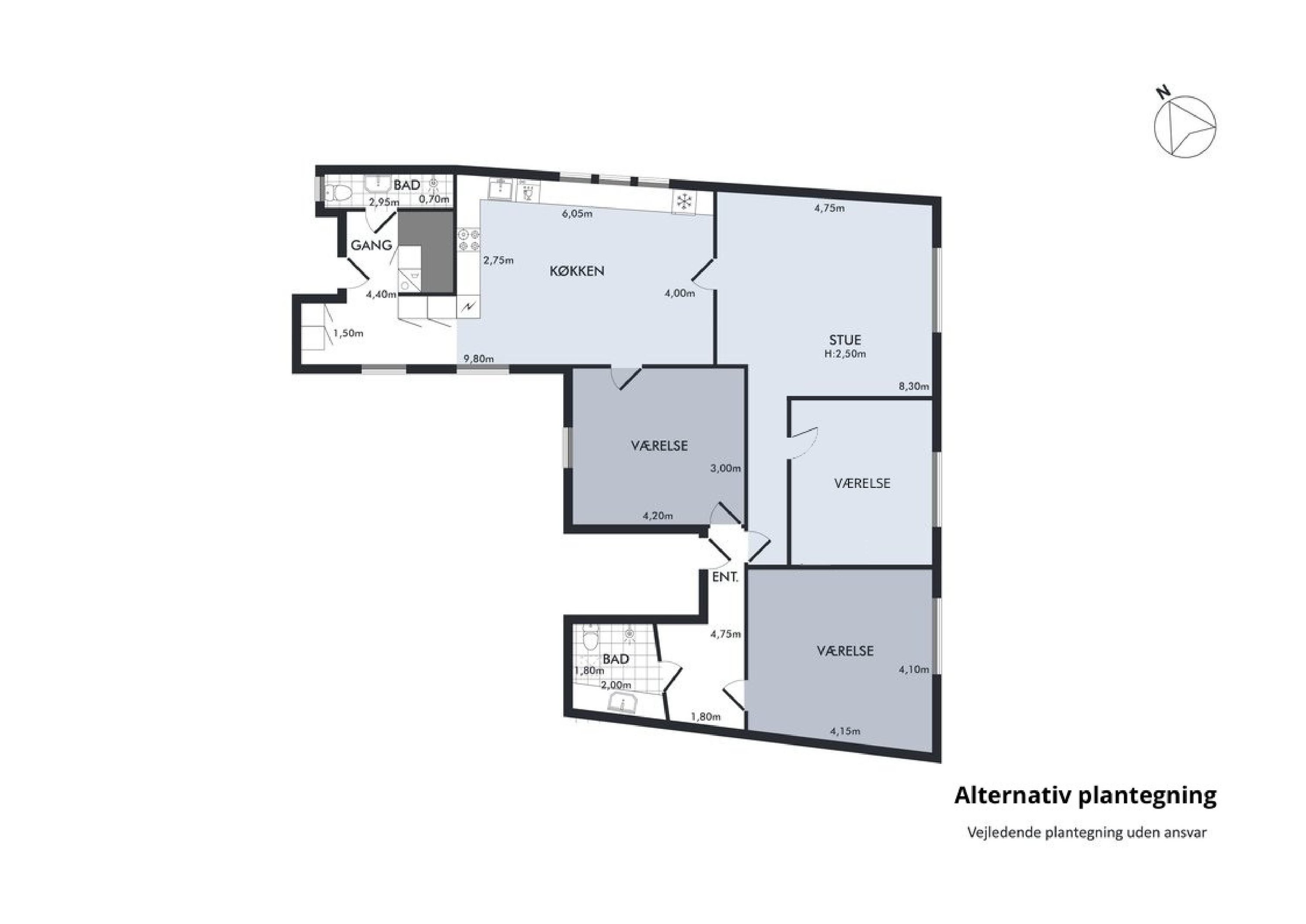 Plantegninger billede af Nybrogade 22, 5., 1203 København K