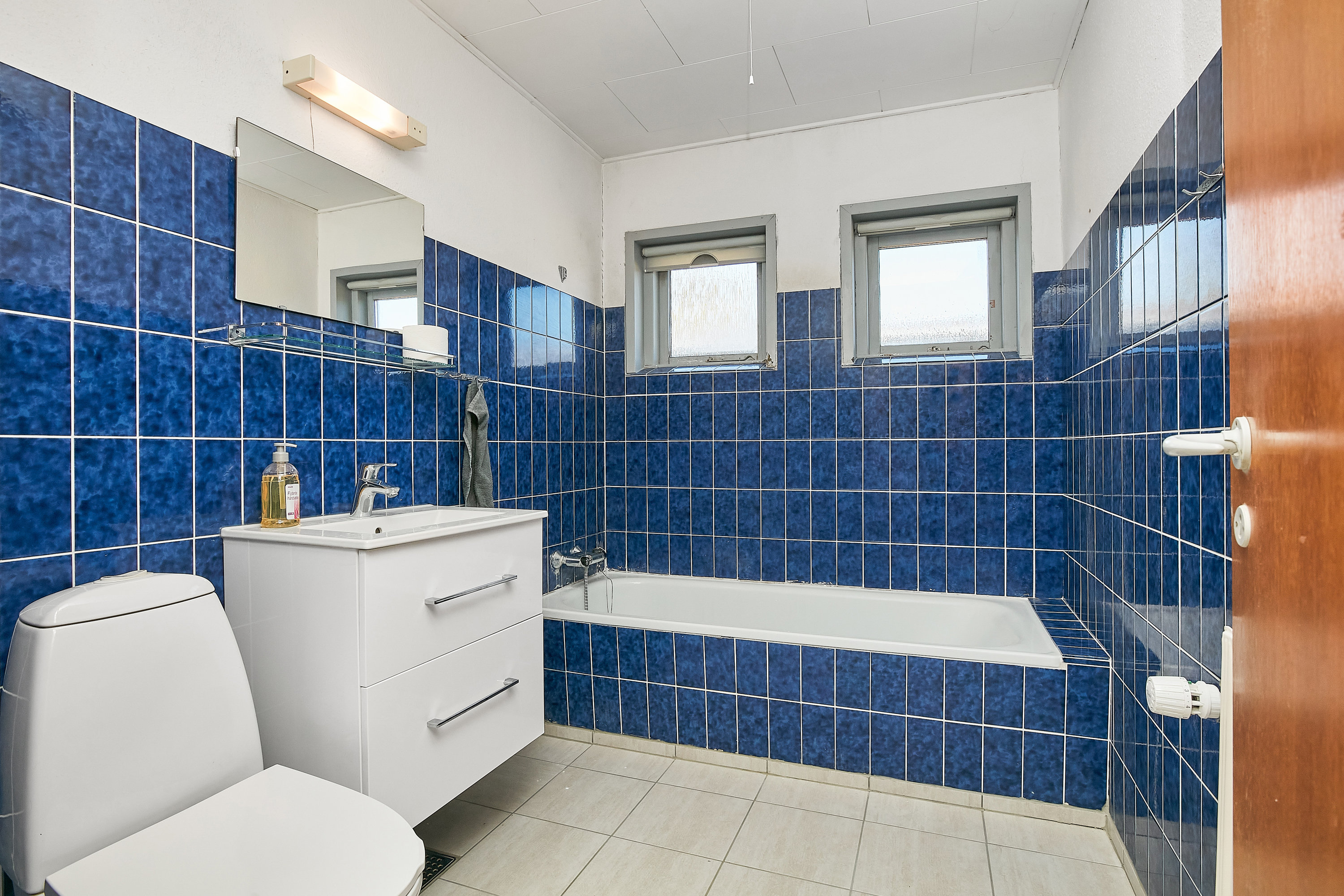 Fremhævet badeværelse billede i fuldskærmstilstand. Billede af Toftevænget 16, Tyrsted, 8700 Horsens