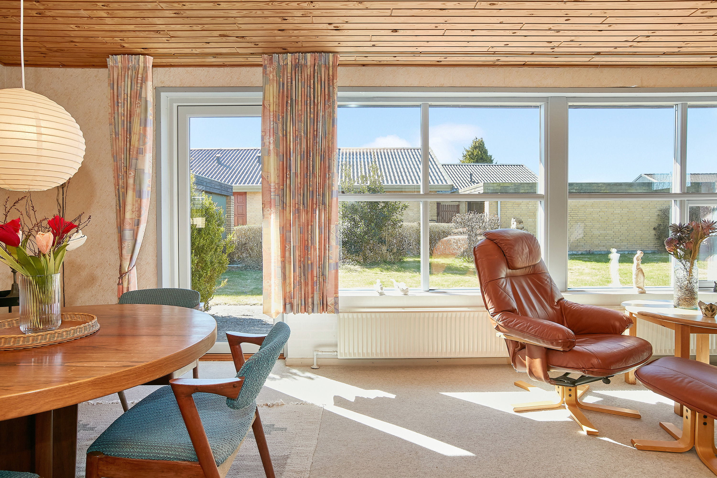 Fremhævet stue billede i fuldskærmstilstand. Billede af Toftevænget 16, Tyrsted, 8700 Horsens