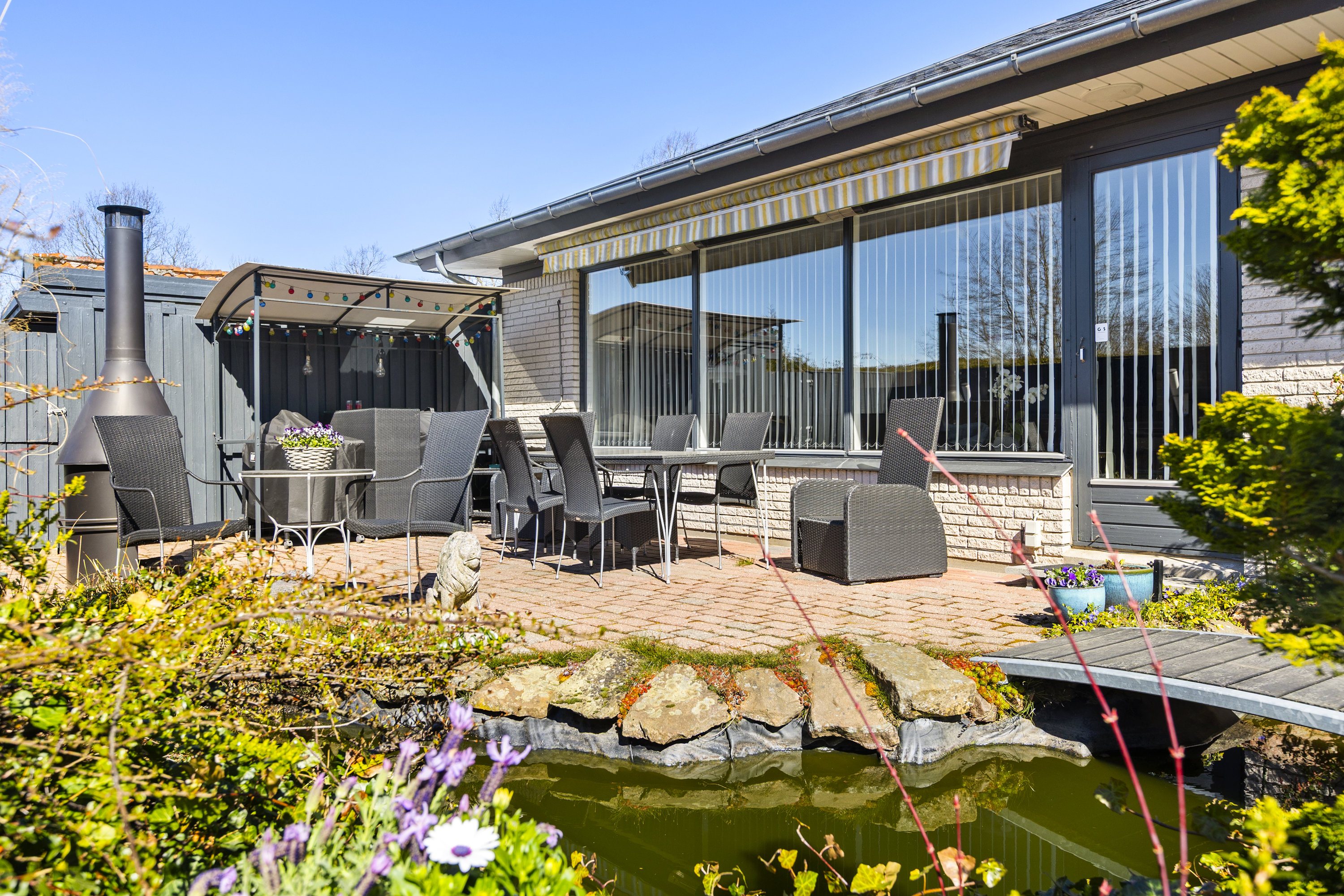 Miniaturebillede 1: terrasse. Billede af Liselundvej 2, 4200 Slagelse