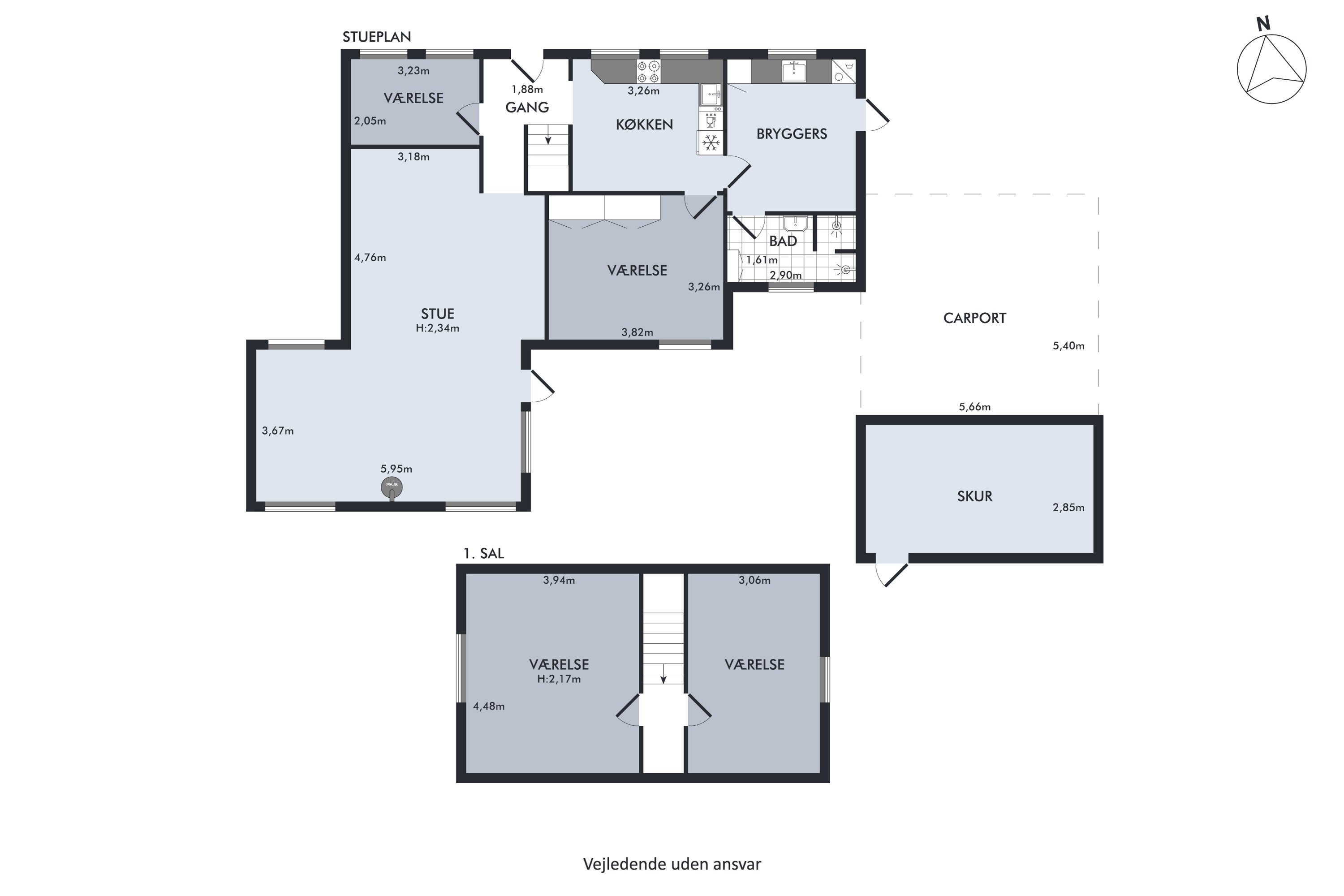 Plantegninger billede af Gl. Landevej 16, Vester Sottrup, 6400 Sønderborg