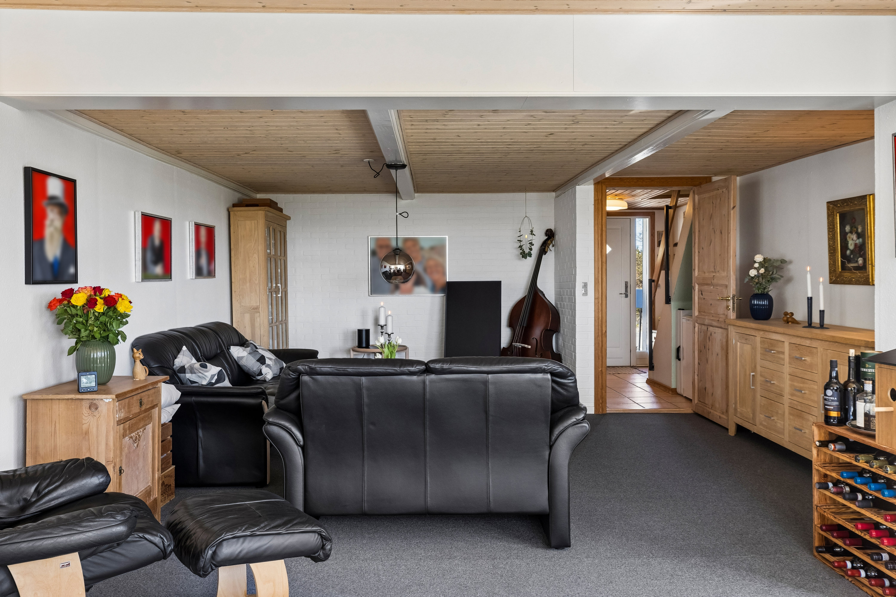 Fremhævet stue billede i fuldskærmstilstand. Billede af Gl. Landevej 16, Vester Sottrup, 6400 Sønderborg