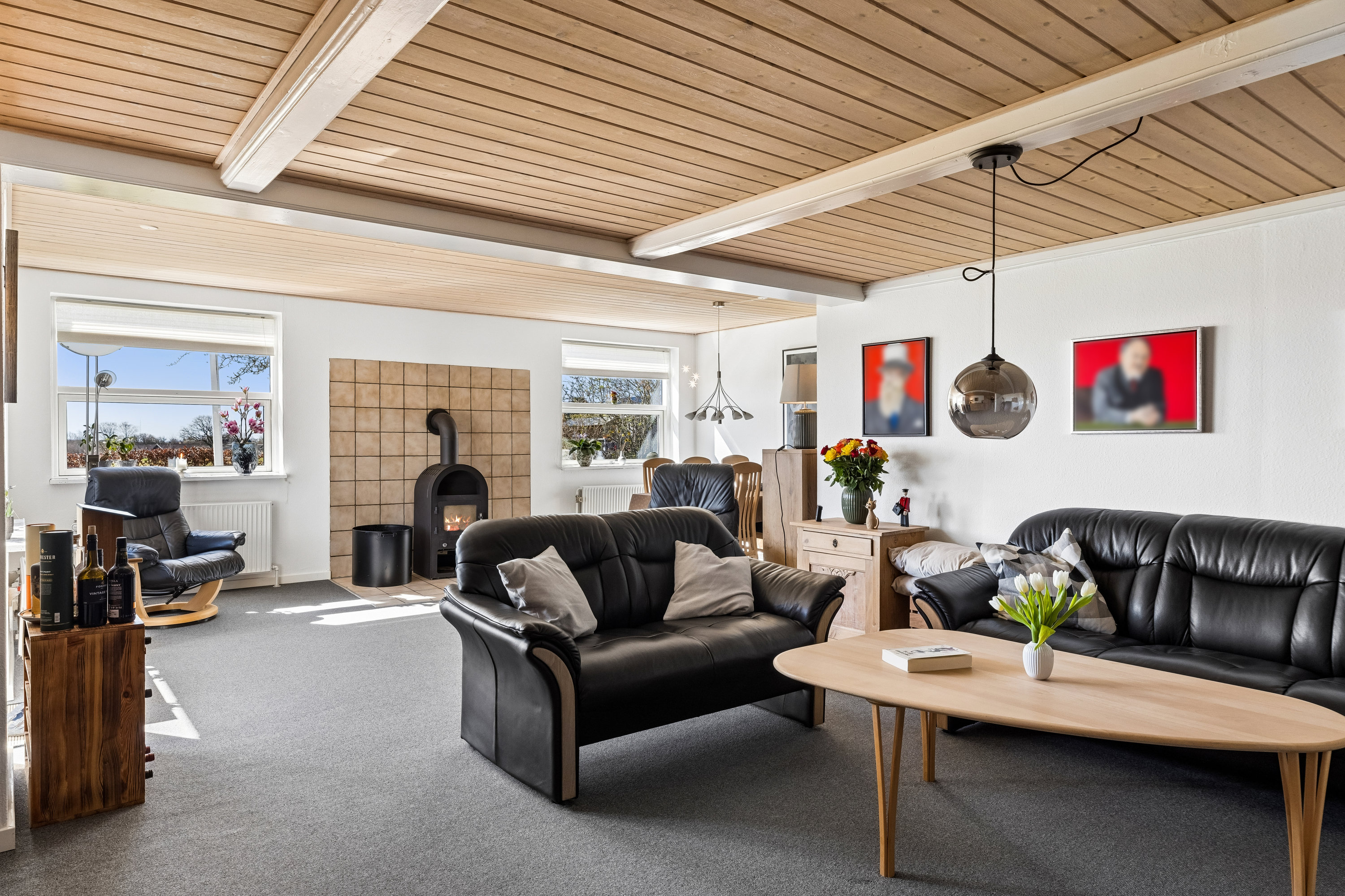 Fremhævet stue billede i fuldskærmstilstand. Billede af Gl. Landevej 16, Vester Sottrup, 6400 Sønderborg