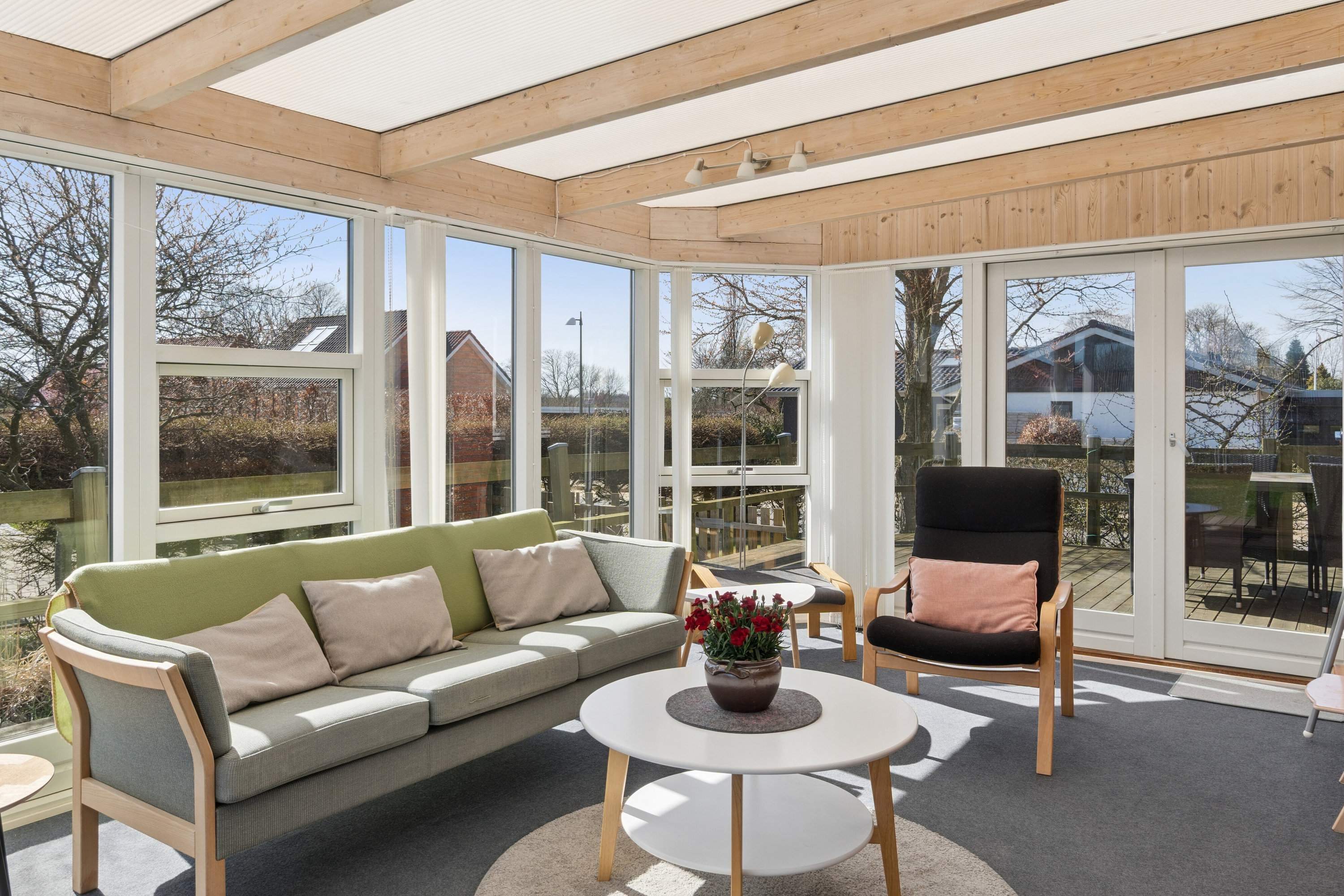 Fremhævet stue billede i fuldskærmstilstand. Billede af Præstevænget 10, 6040 Egtved