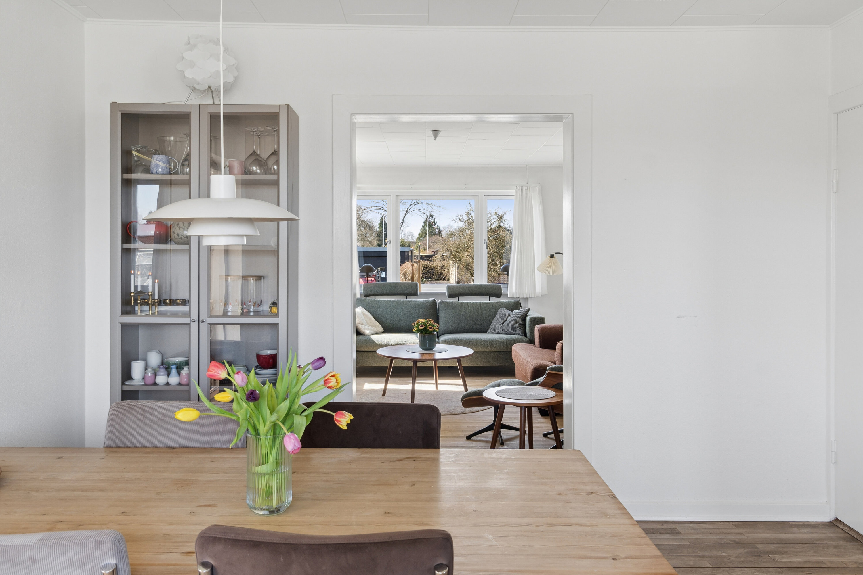 Fremhævet spisestue billede i fuldskærmstilstand. Billede af Præstevænget 10, 6040 Egtved