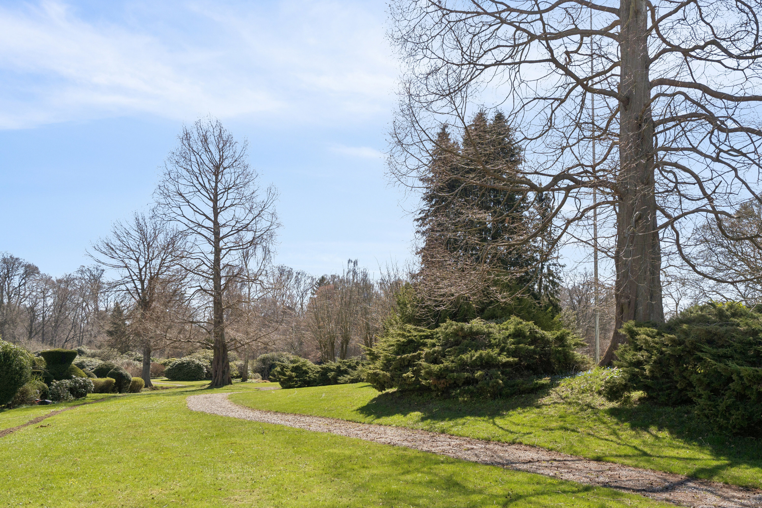 Fremhævet set fra haven billede i fuldskærmstilstand. Billede af Sømandshvile Park 33, 2960 Rungsted Kyst