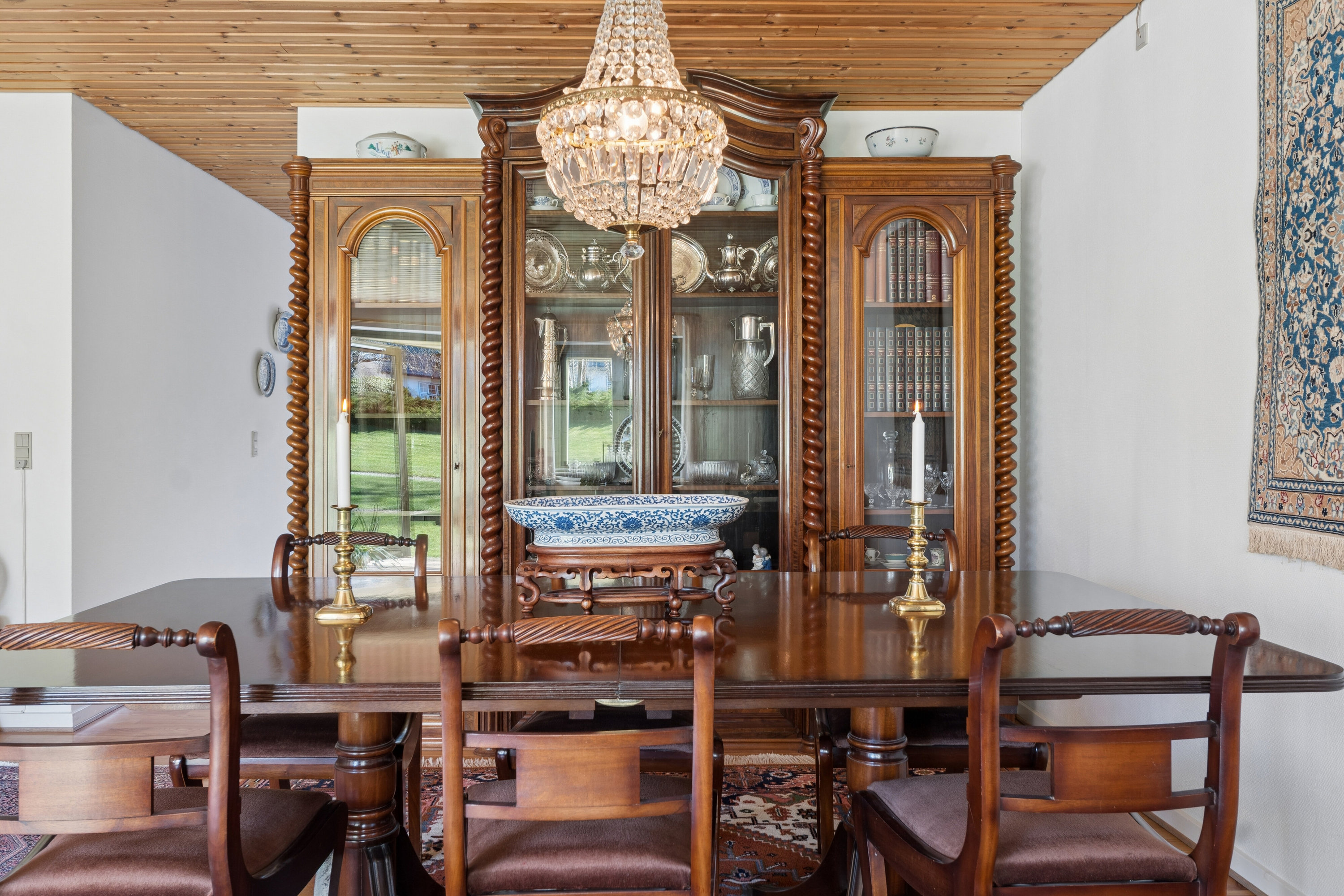 Fremhævet spisestue billede i fuldskærmstilstand. Billede af Sømandshvile Park 33, 2960 Rungsted Kyst