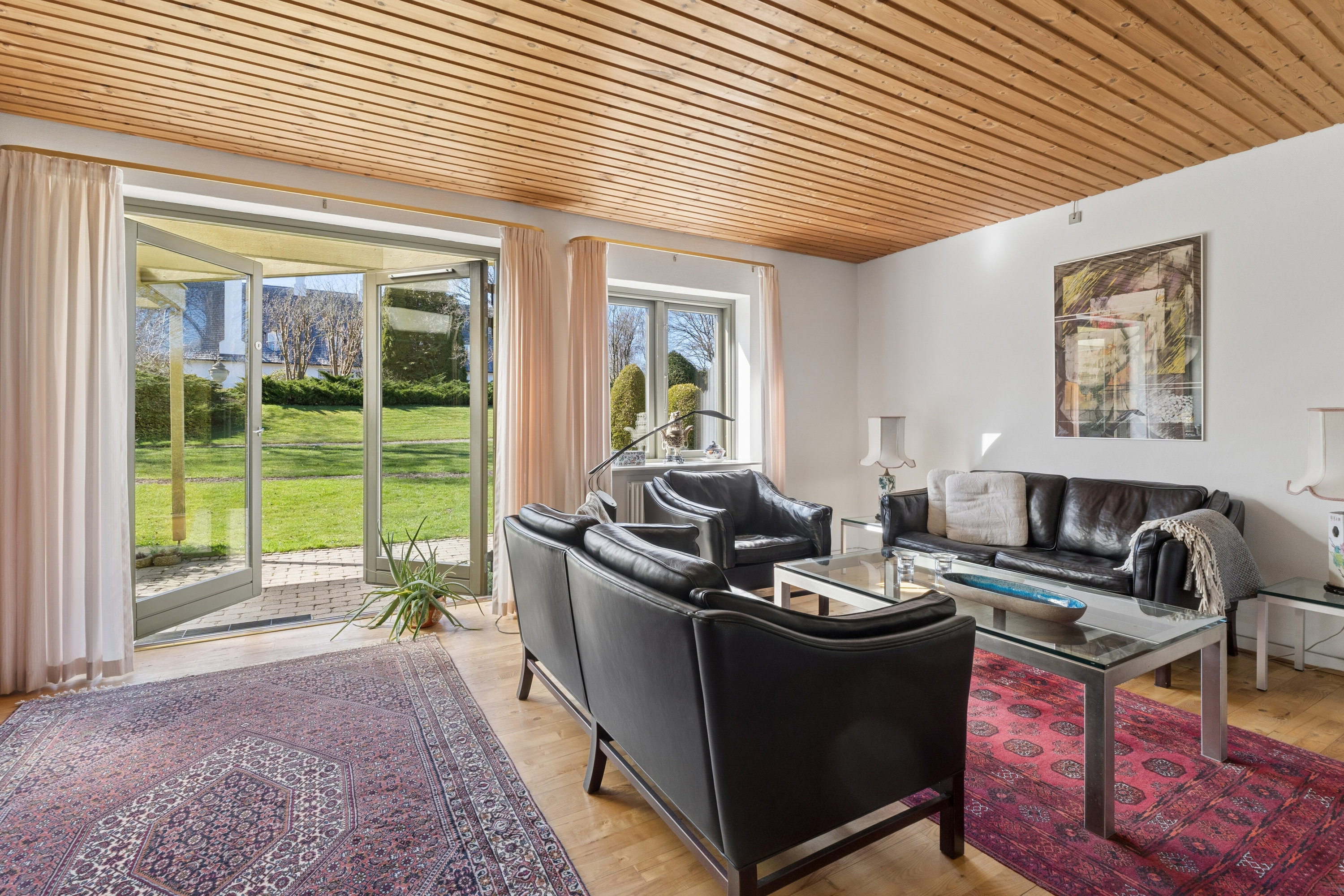 Fremhævet stue billede i fuldskærmstilstand. Billede af Sømandshvile Park 33, 2960 Rungsted Kyst