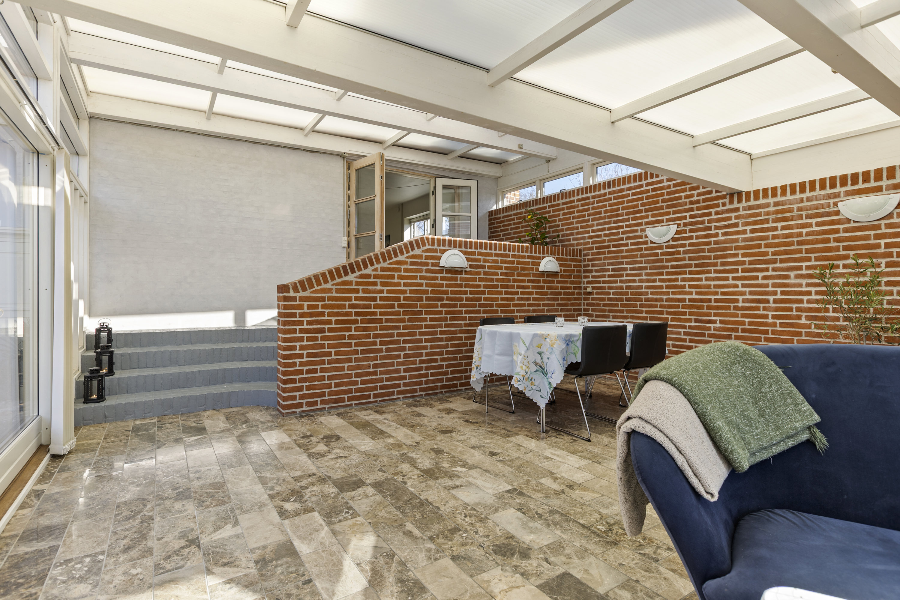 Fremhævet udestue billede i fuldskærmstilstand. Billede af Benløse Skel 4L, Benløse, 4100 Ringsted