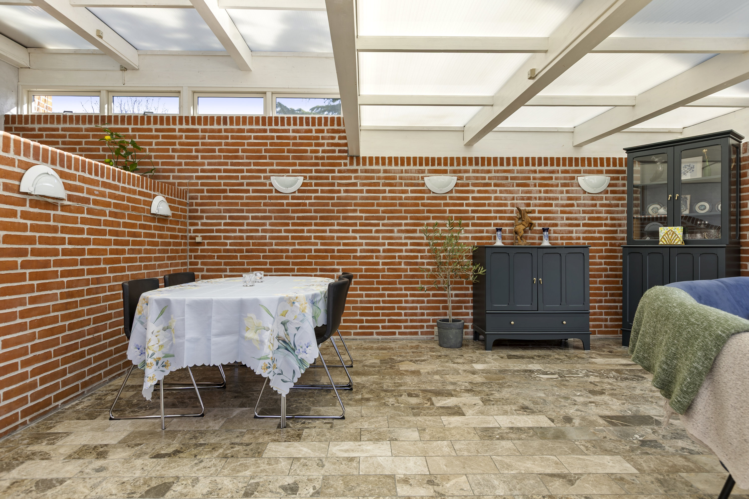 Fremhævet udestue billede i fuldskærmstilstand. Billede af Benløse Skel 4L, Benløse, 4100 Ringsted