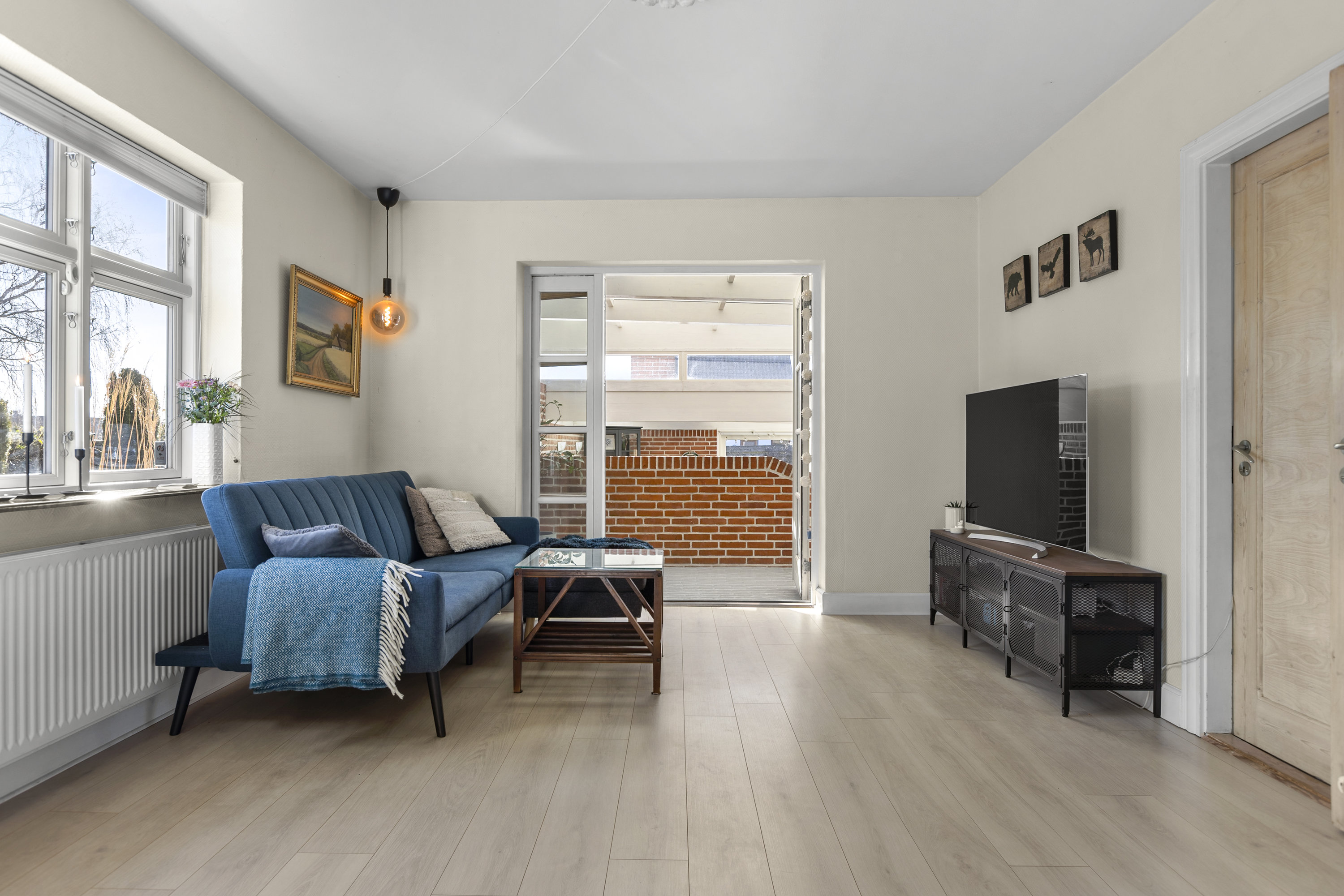 Fremhævet stue billede i fuldskærmstilstand. Billede af Benløse Skel 4L, Benløse, 4100 Ringsted