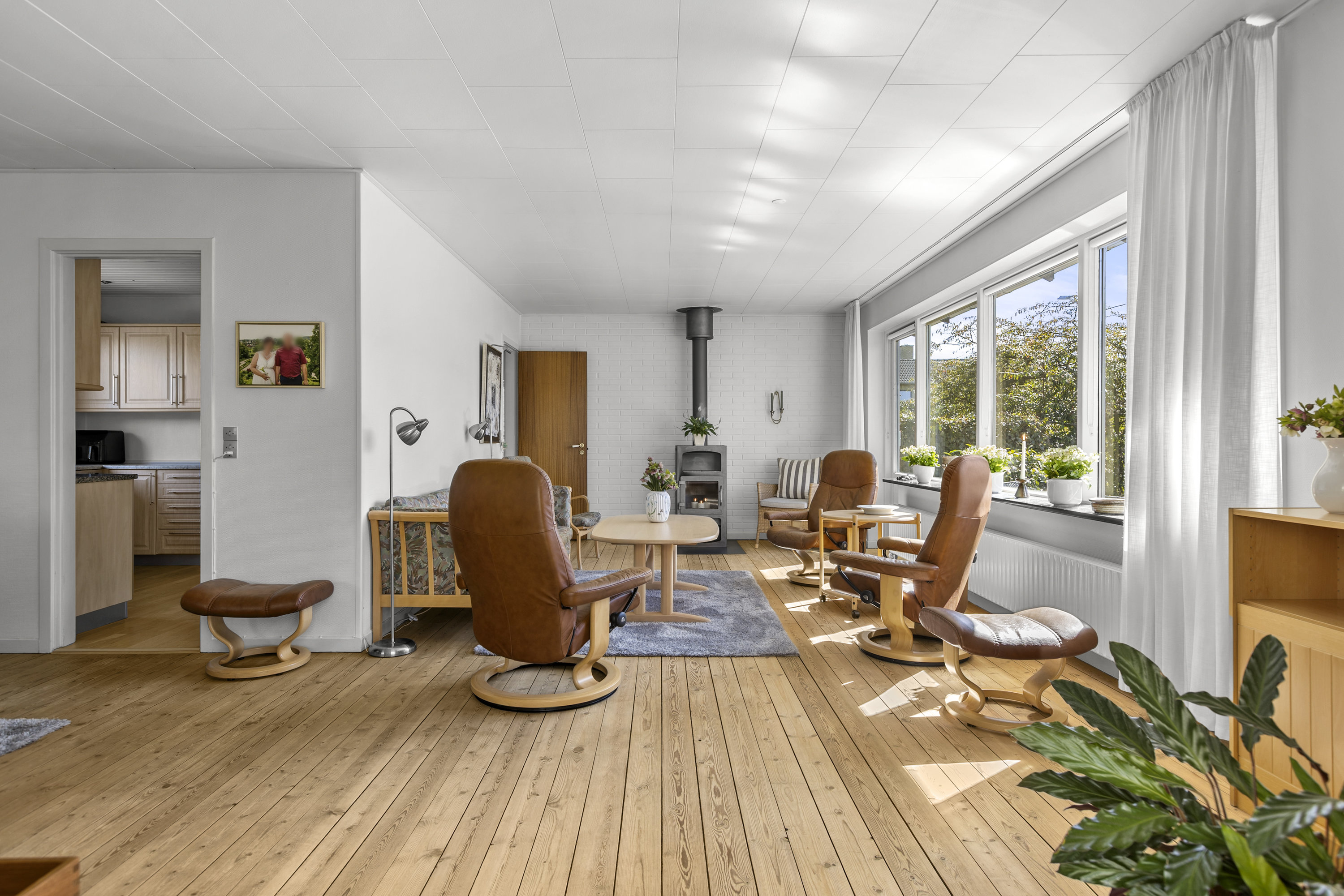 Fremhævet stue billede i fuldskærmstilstand. Billede af Havretoften 39, 4200 Slagelse