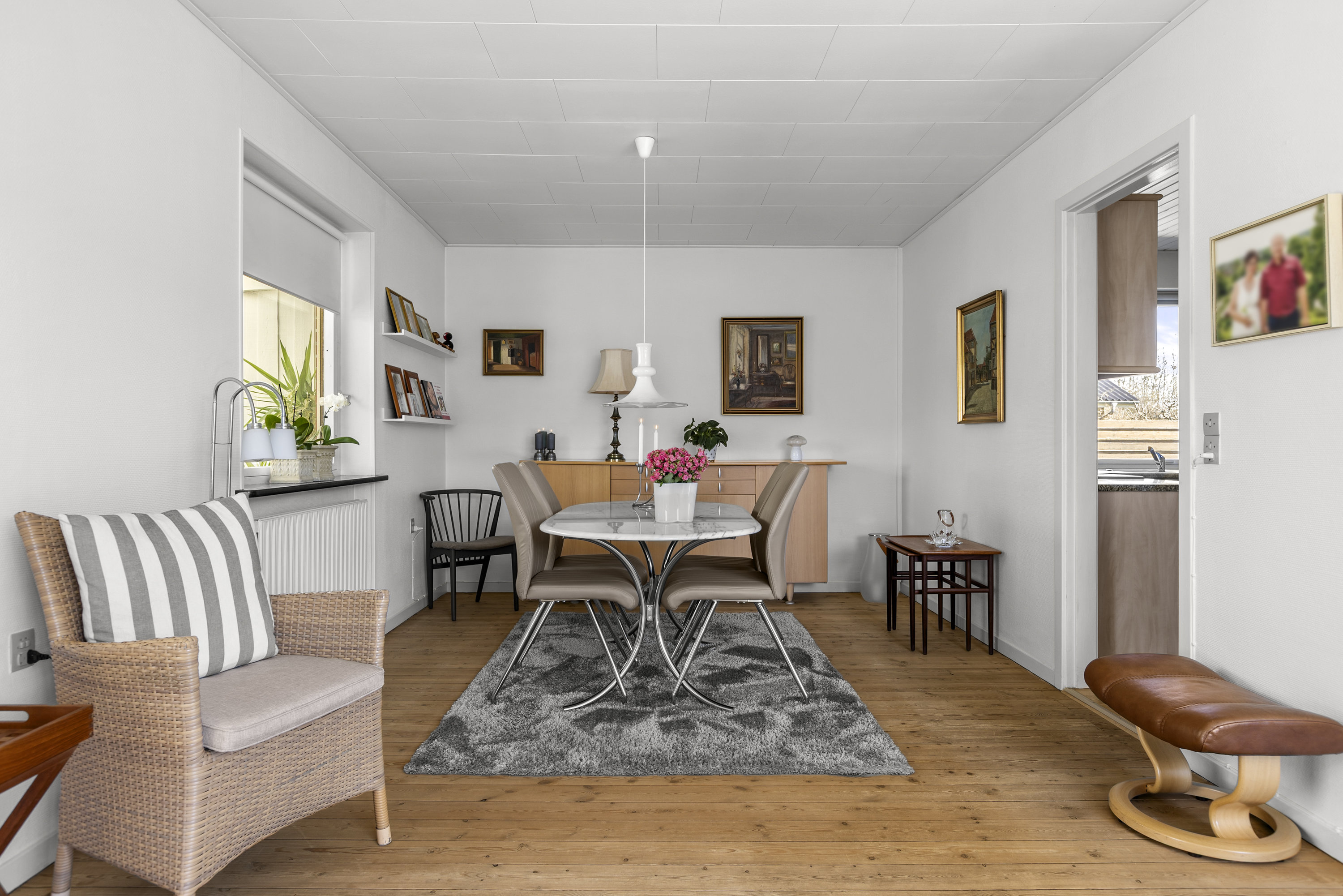 Fremhævet stue billede i fuldskærmstilstand. Billede af Havretoften 39, 4200 Slagelse