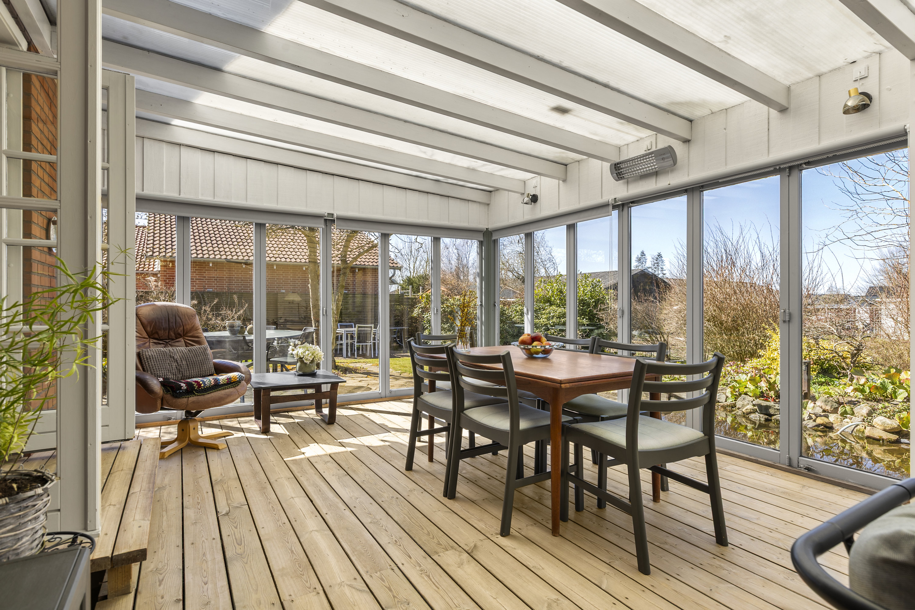 Fremhævet udestue billede i fuldskærmstilstand. Billede af Havretoften 39, 4200 Slagelse